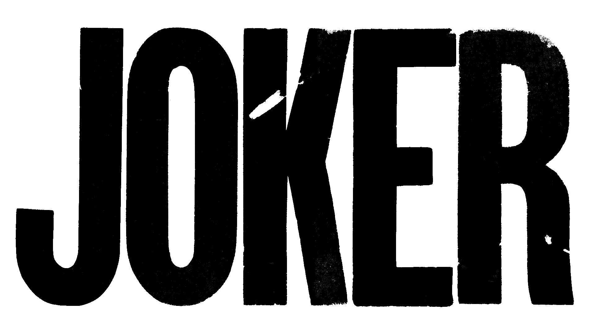 Joker, simple, Joaquin Phoenix, white, HD Wallpaper