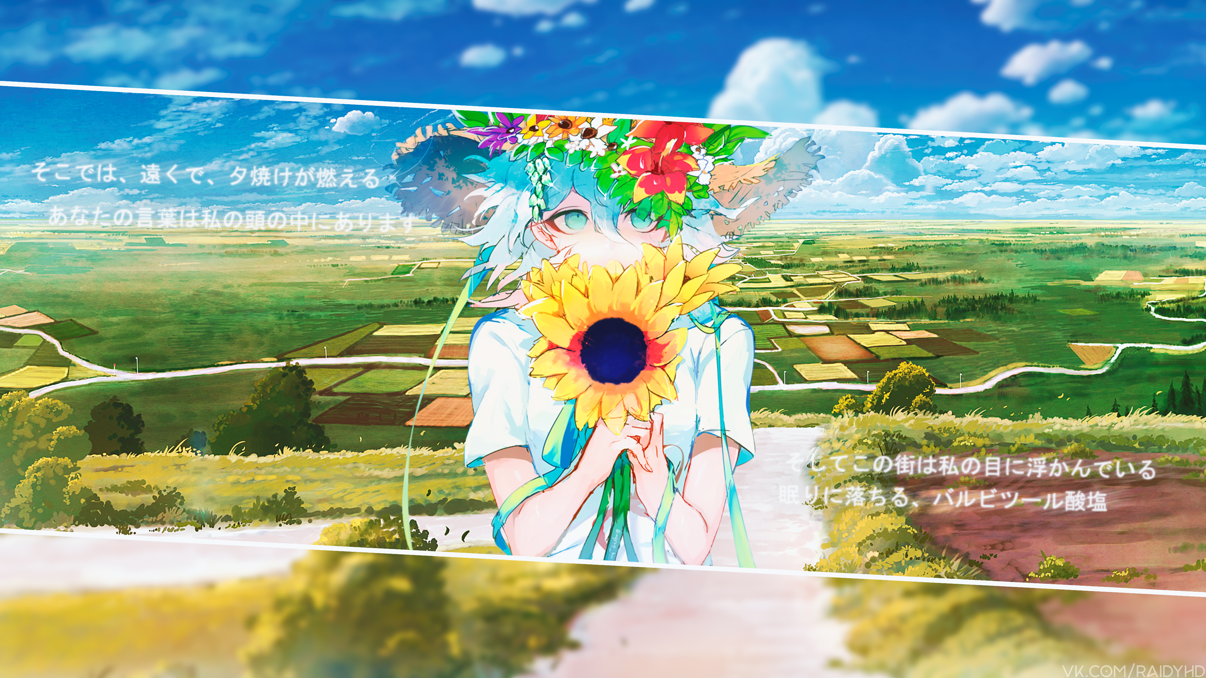 anime girls, anime, picture-in-picture, HD Wallpaper