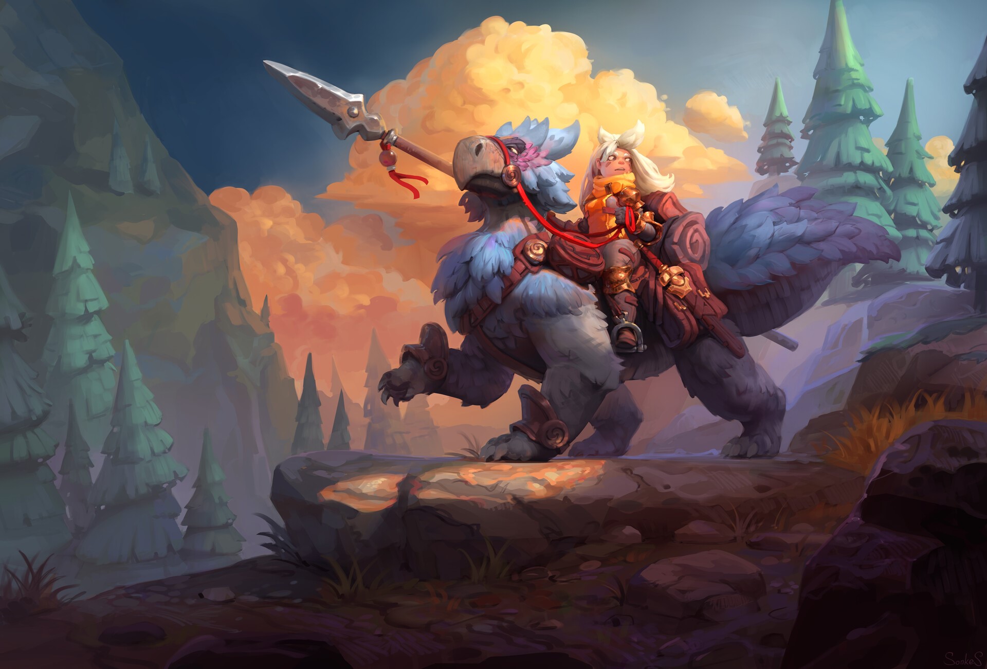 digital, artwork, illustration, fantasy art, Ivan Smirnov, HD Wallpaper