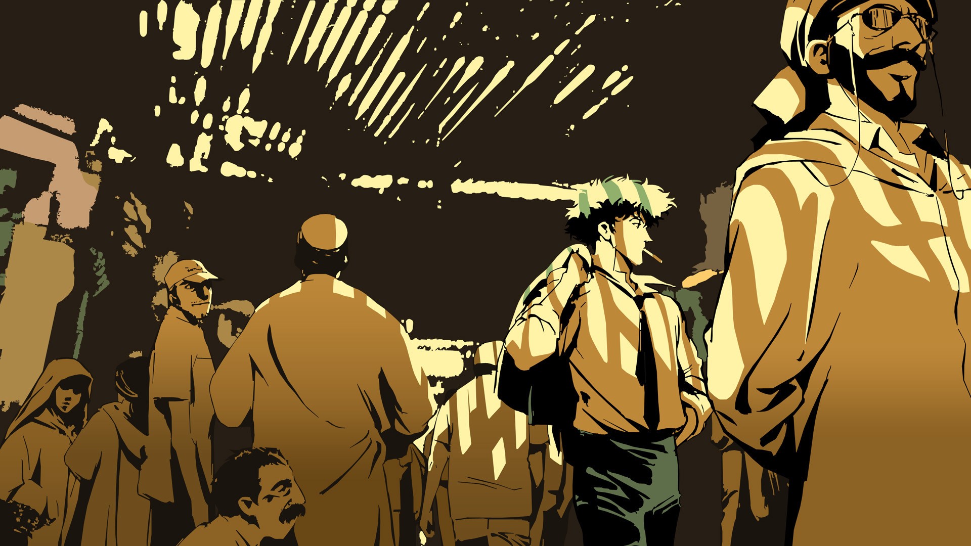 Spike Spiegel, Cowboy Bebop, cigarettes, anime, HD Wallpaper