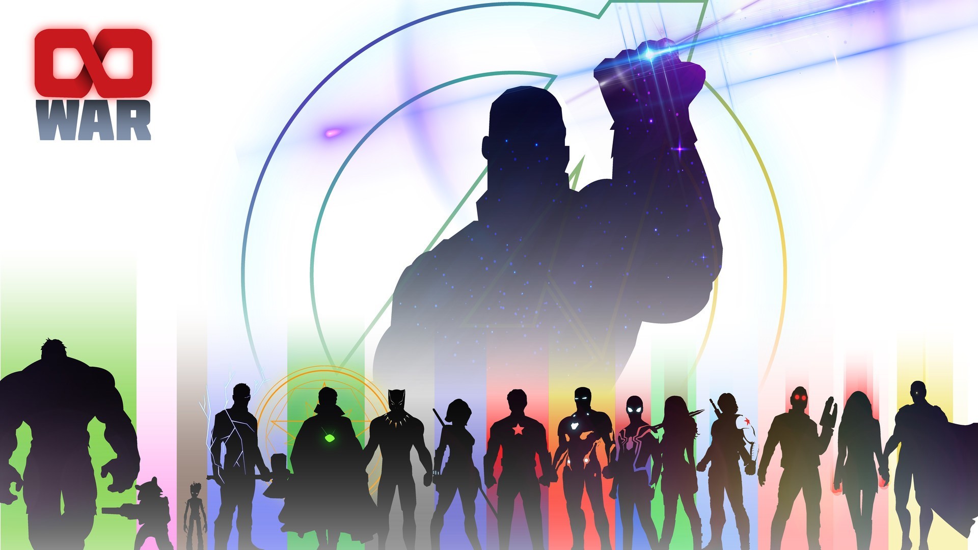 Marvel Cinematic Universe, Avengers Infinity War, Thanos, Hulk, Thor, Captain America, Black Panther, Dr. Strange, Iron Man, Vision, Spider-Man, HD Wallpaper