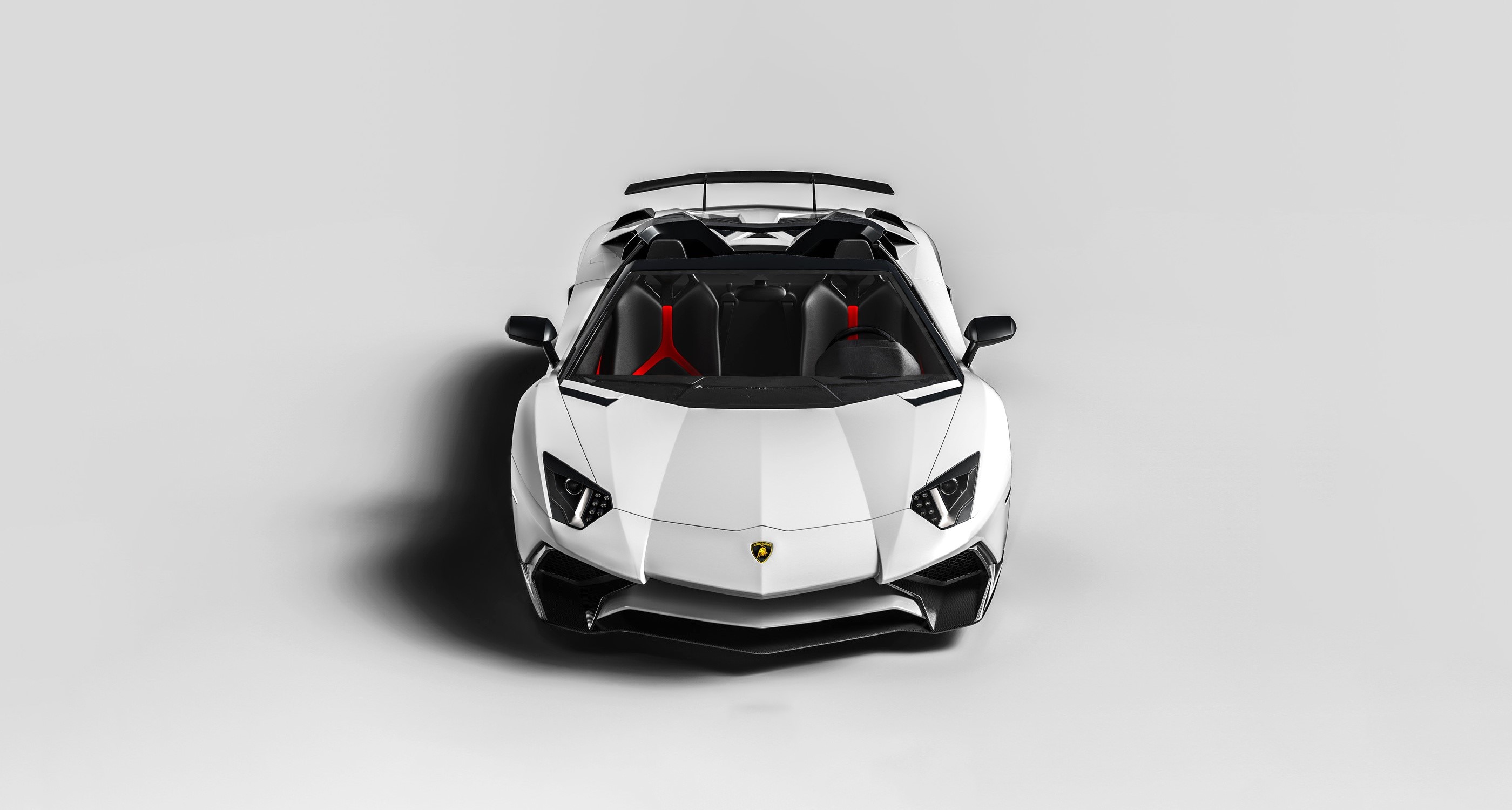 digital art, Lamborghini, white cars, vehicle, car, HD Wallpaper