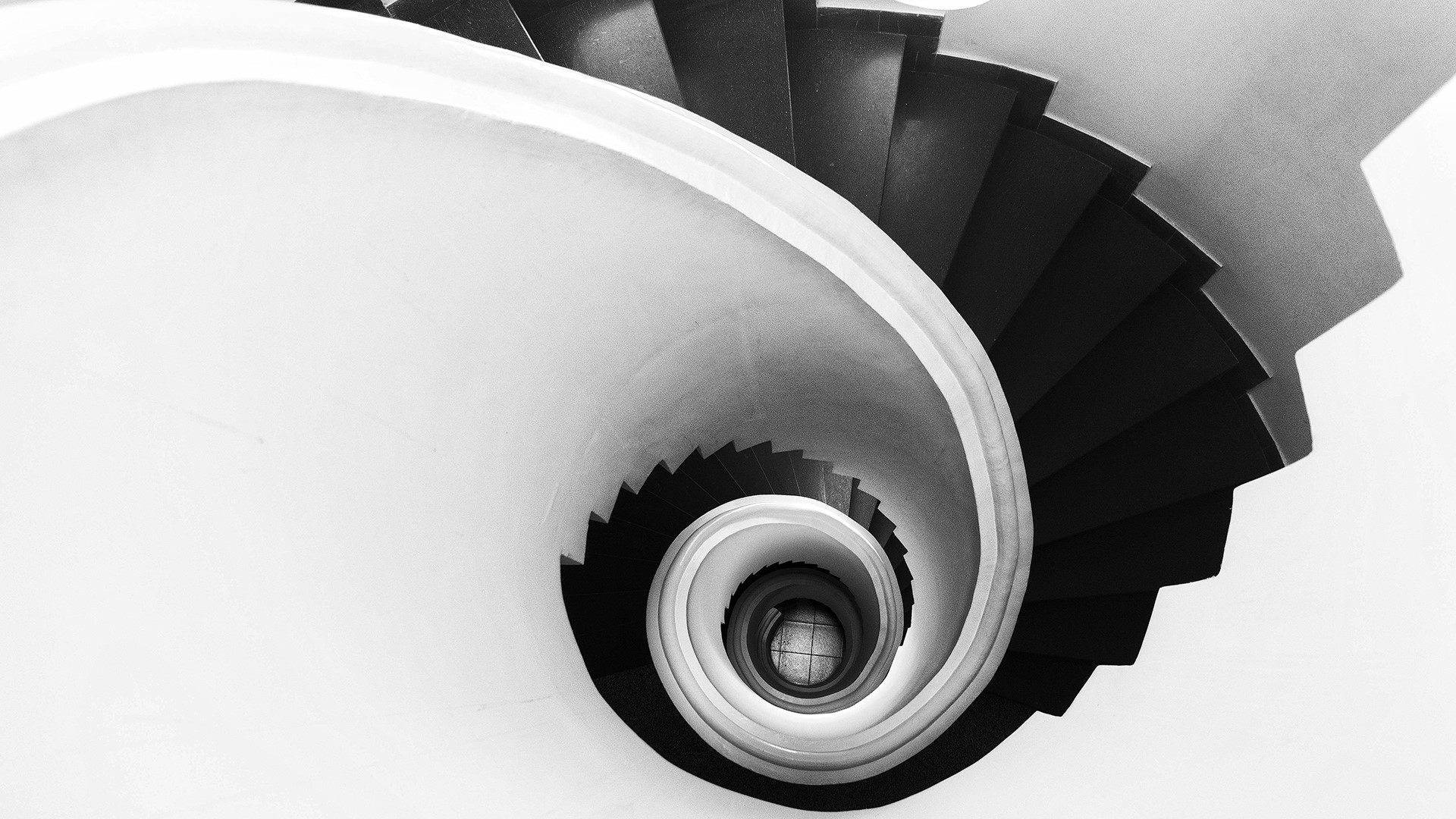 photography, monochrome, stairs, architecture, staircase, stairway, HD Wallpaper