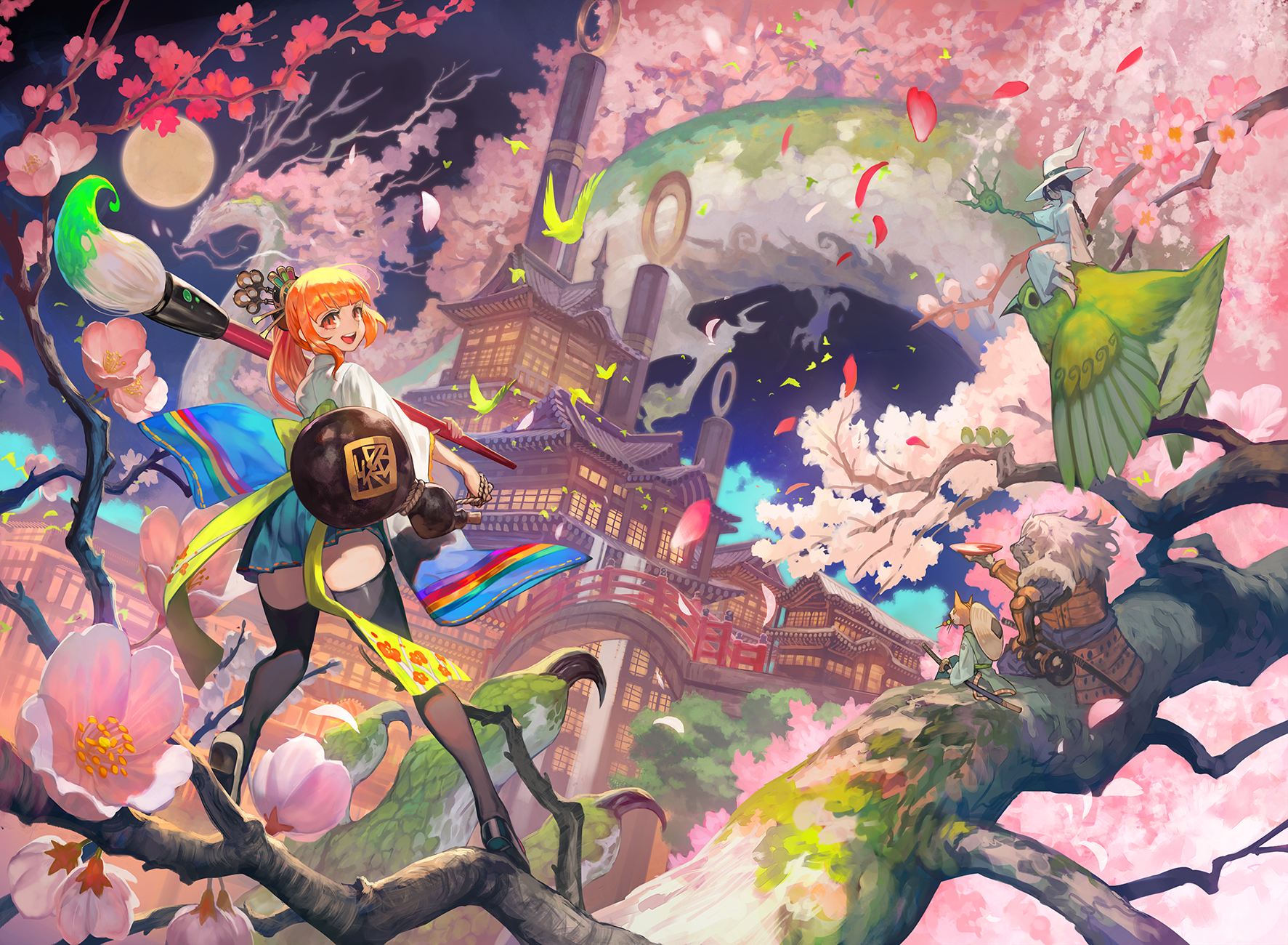 anime, anime girls, digital art, artwork, portrait, 2D, HD Wallpaper