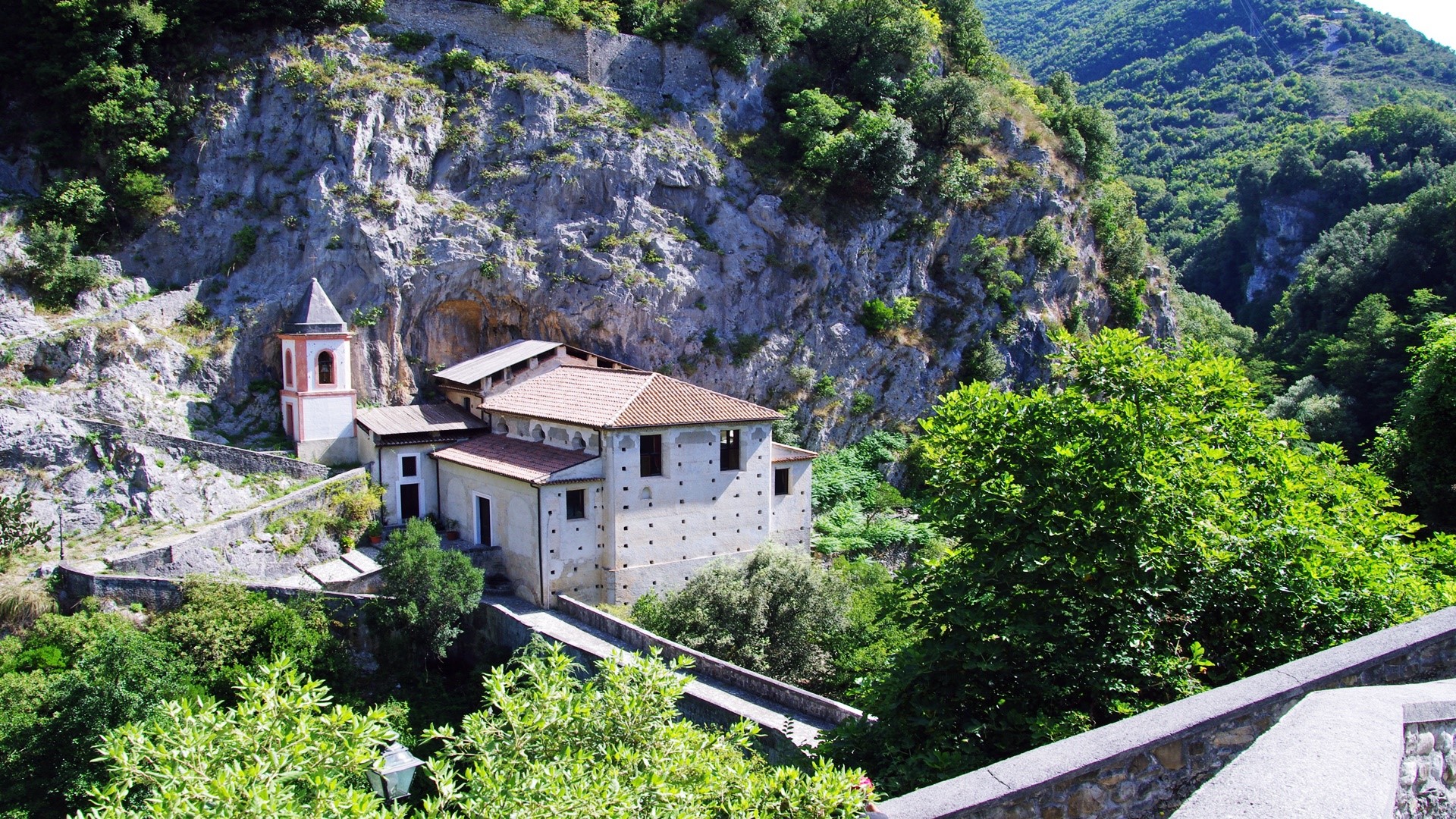 Hermitage, Calabria, landscape, nature, Italy, HD Wallpaper