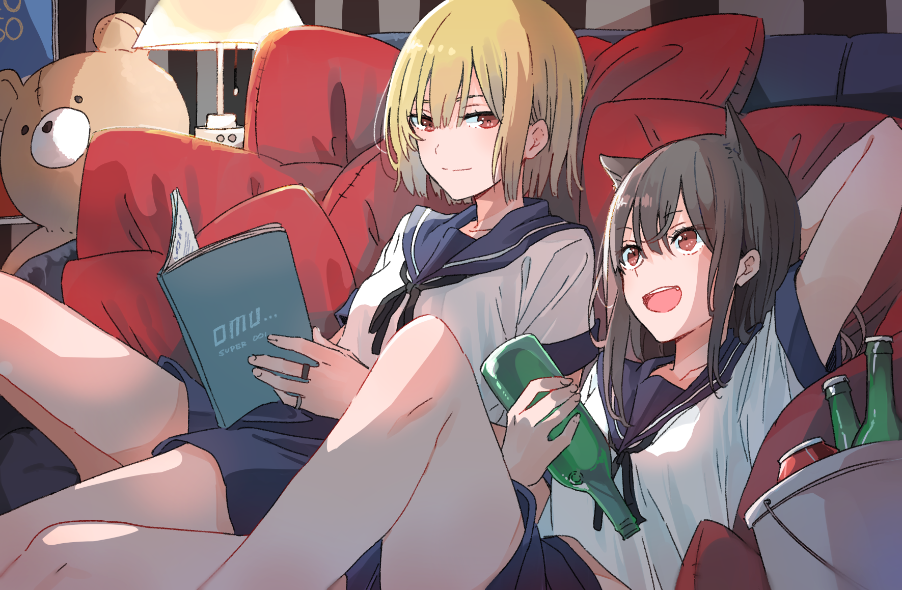 anime, anime girls, digital art, artwork, portrait, 2D, HD Wallpaper