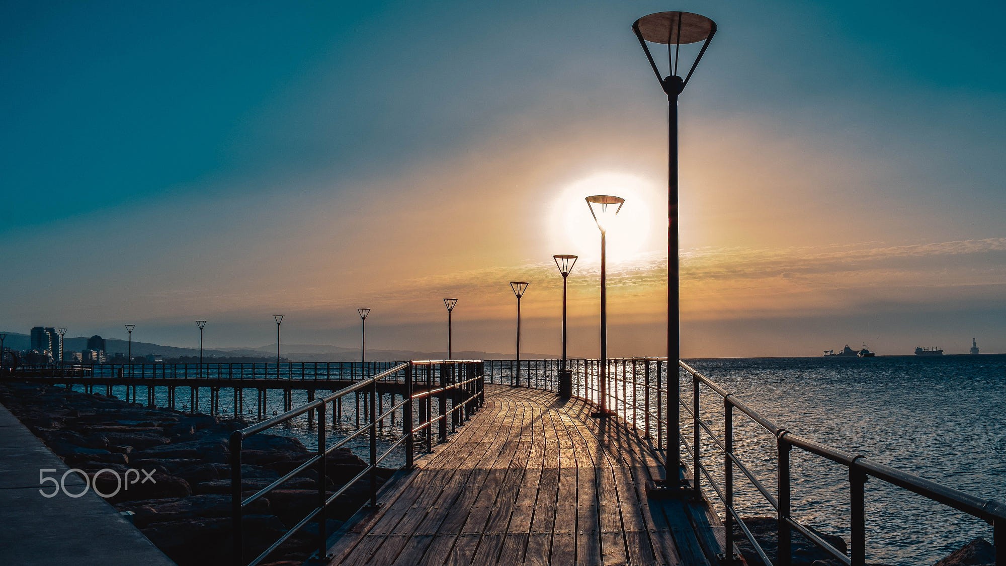 photography, daylight, Sun, sunlight, landscape, 500px, sea, clouds, HD Wallpaper