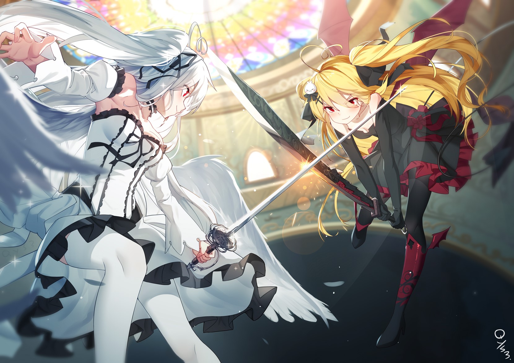 anime, anime girls, digital art, artwork, portrait, 2D, HD Wallpaper
