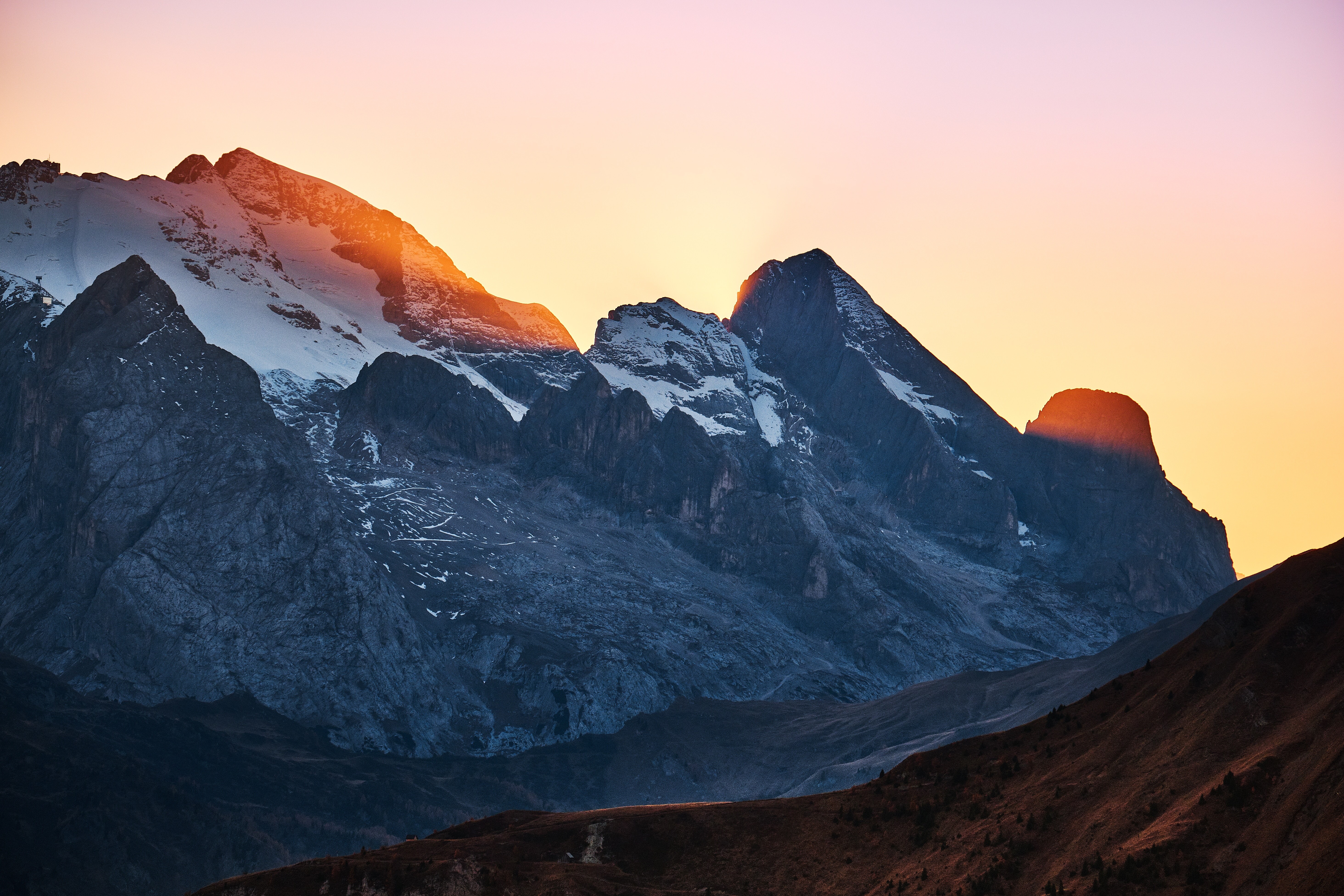 nature, landscape, mountains, elementary OS, HD Wallpaper