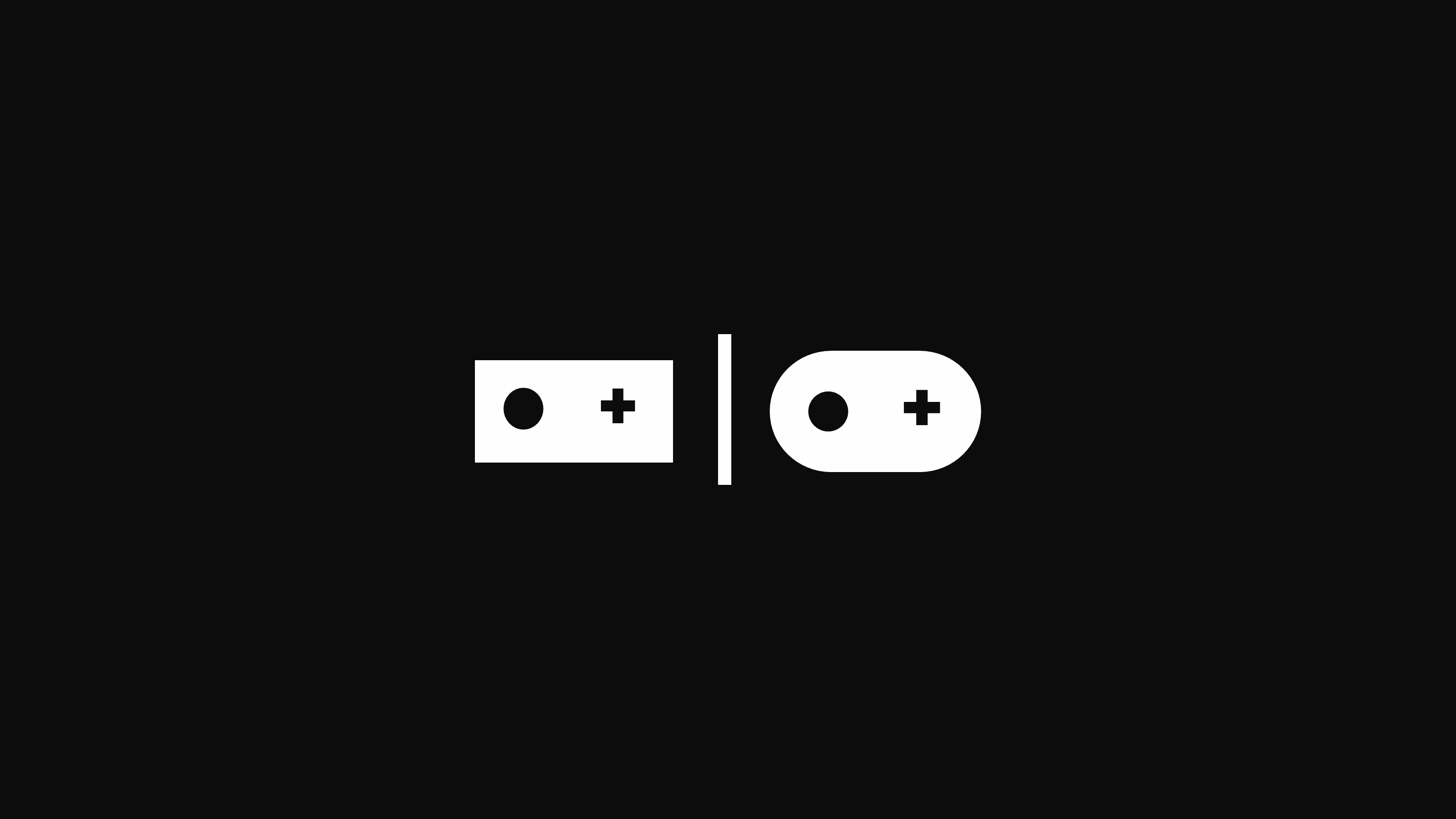 simple, minimalism, black, white, HD Wallpaper