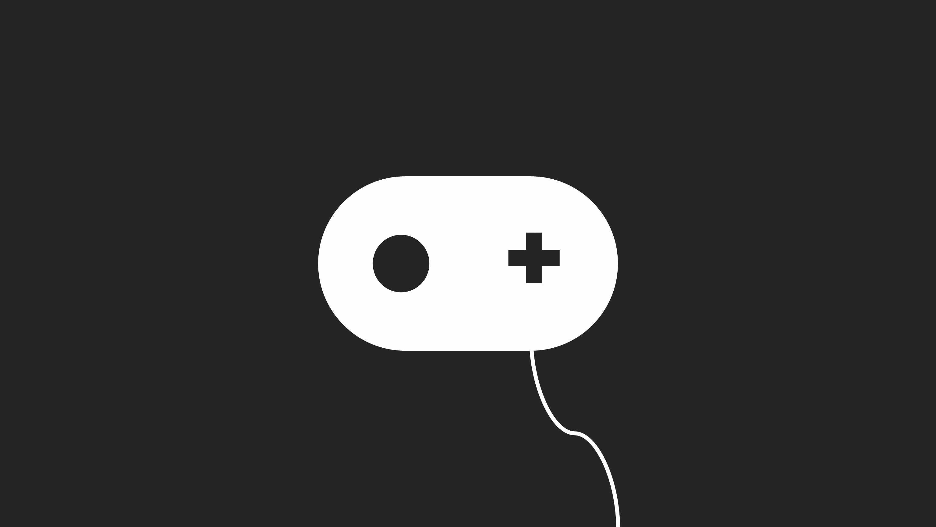 minimalism, simple, controllers, video games, simple background, HD Wallpaper
