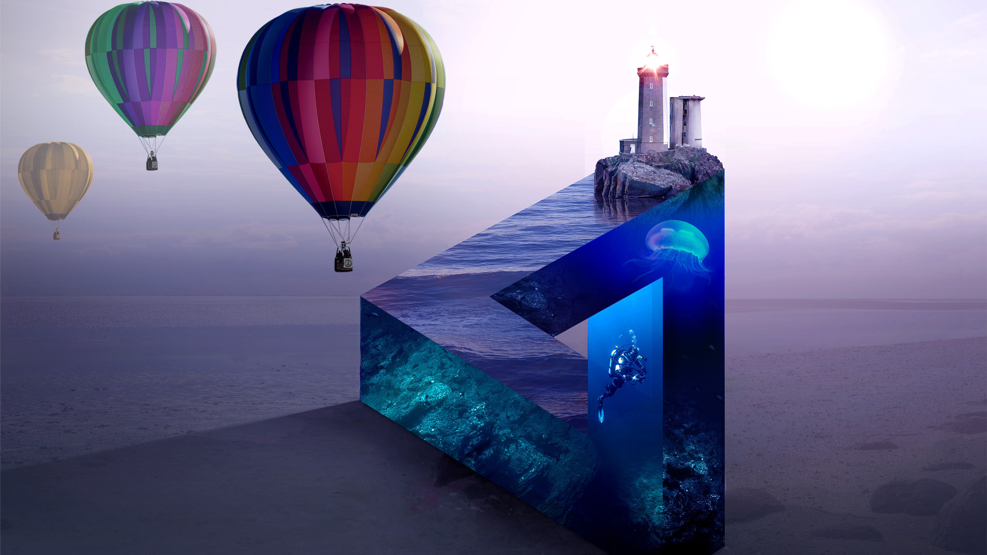photo manipulation, HD Wallpaper