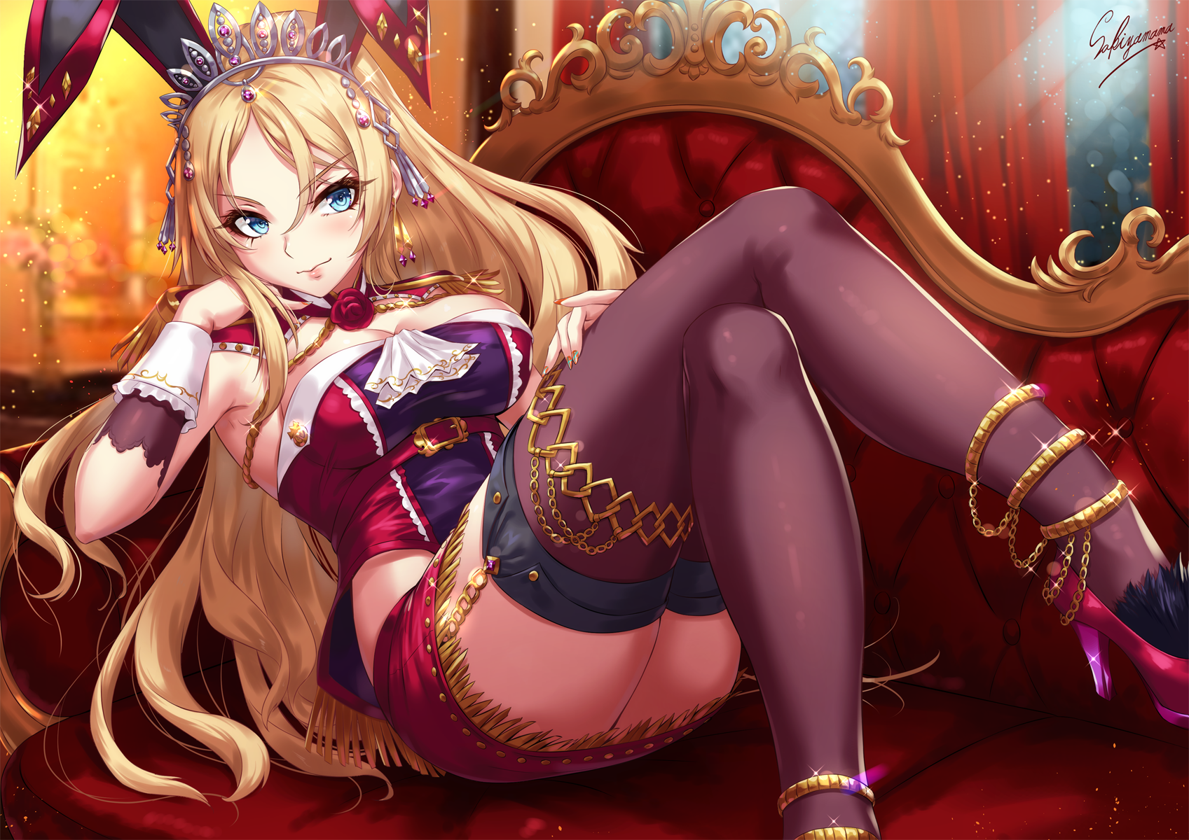 anime, anime girls, digital art, artwork, 2D, sakiyamama, HD Wallpaper
