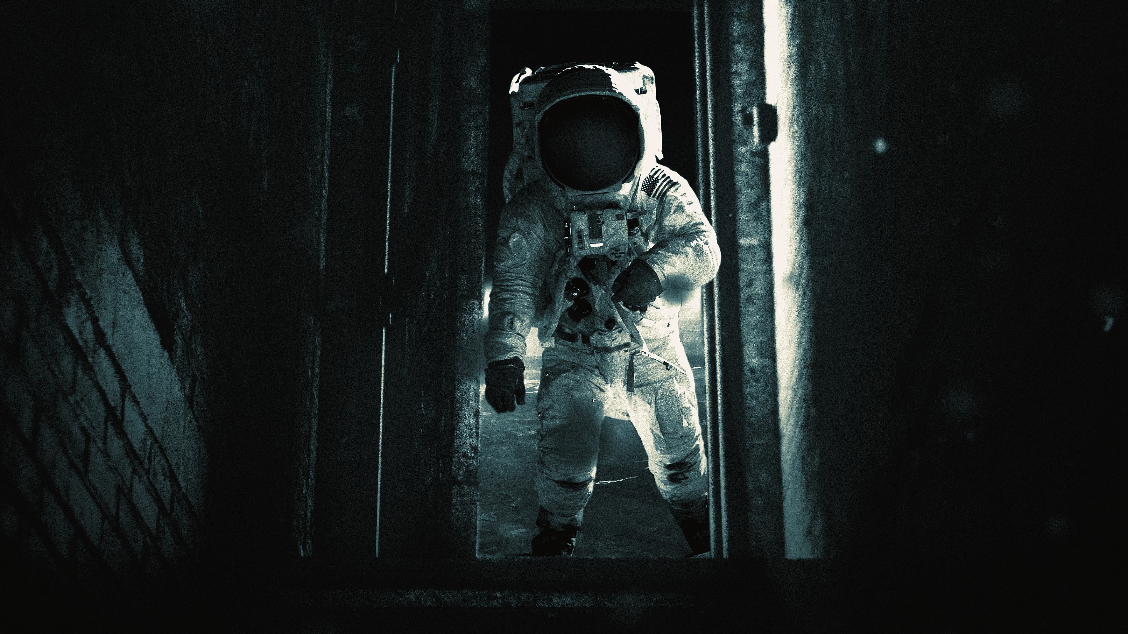 astronaut, space, artwork, dark, HD Wallpaper