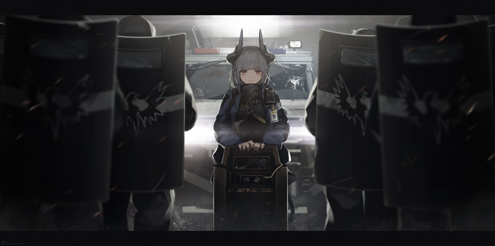 anime, anime girls, digital art, artwork, 2D, portrait, Arknights, Liskarm(Arknights), HD Wallpaper