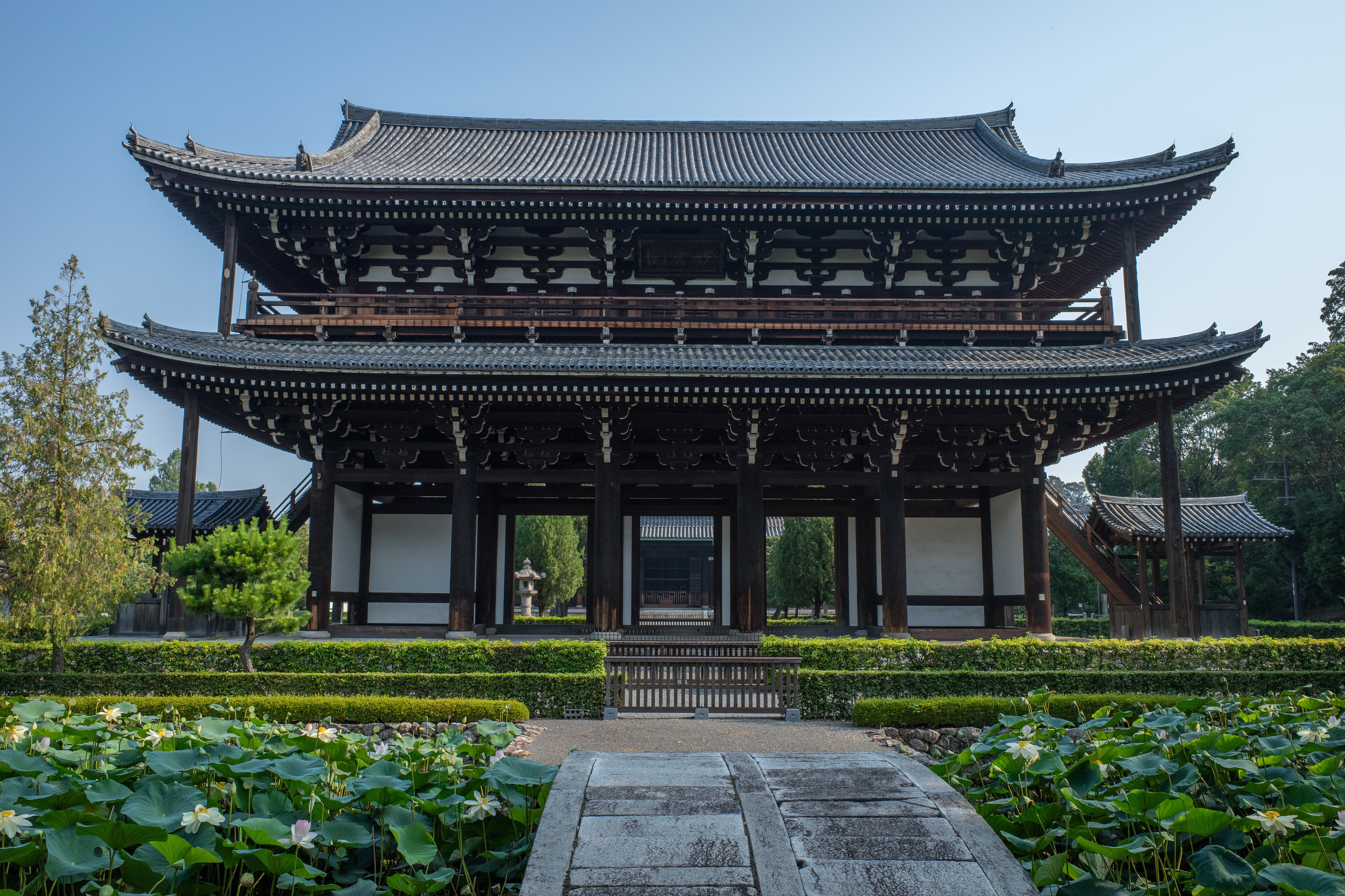 Tofuku-ji, Japan, Kyoto, Asian architecture, garden, HD Wallpaper