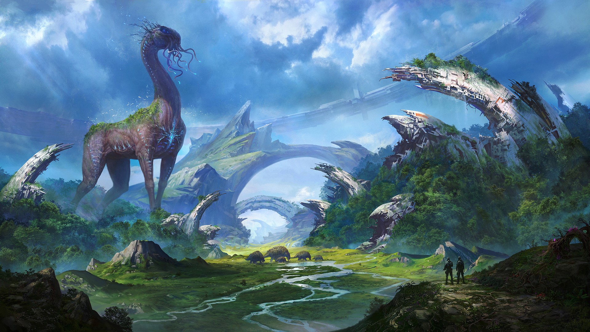 artwork, fantasy art, fictional creatures, HD Wallpaper
