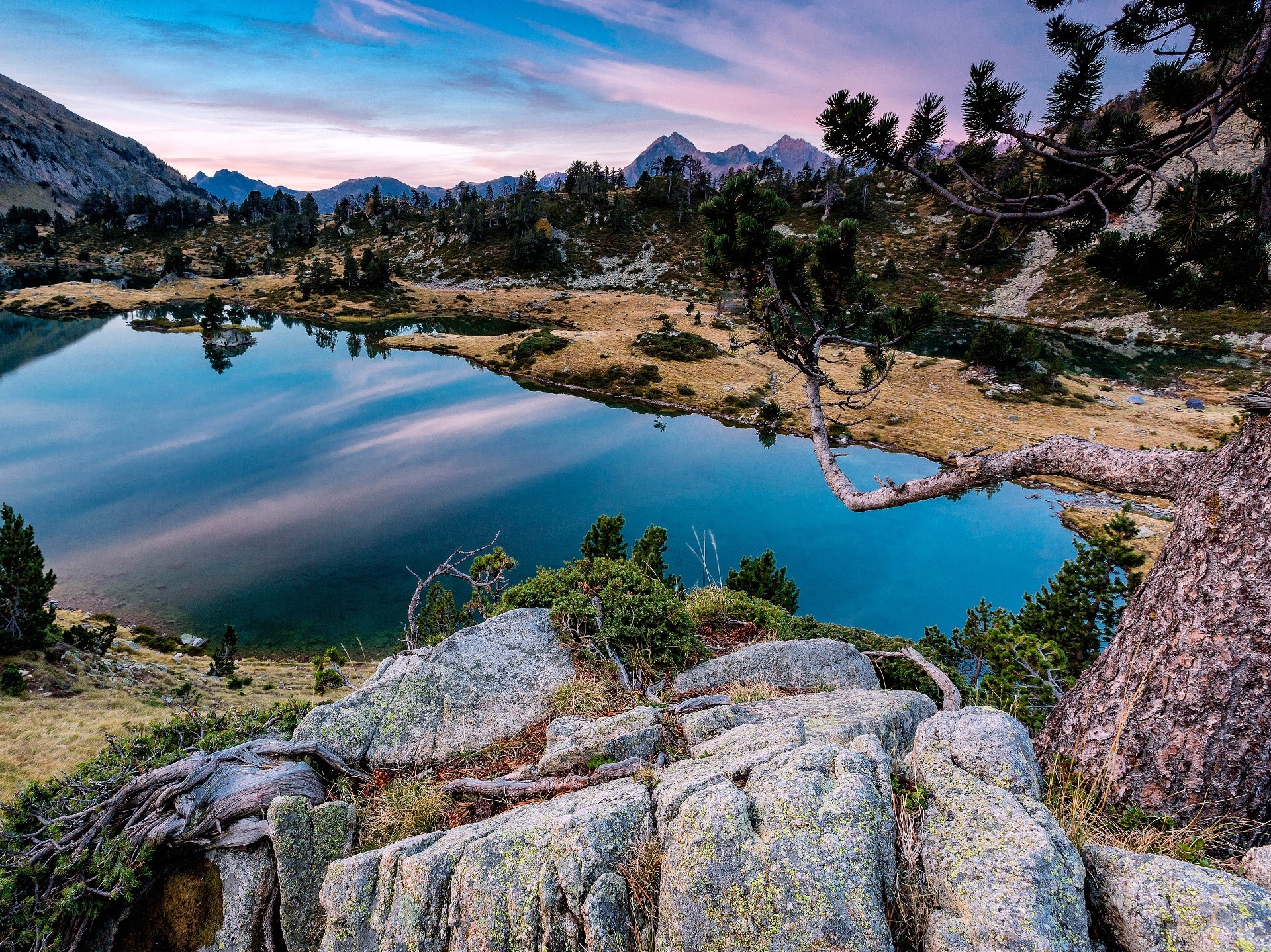 nature, France, outdoors, lake, landscape, HD Wallpaper