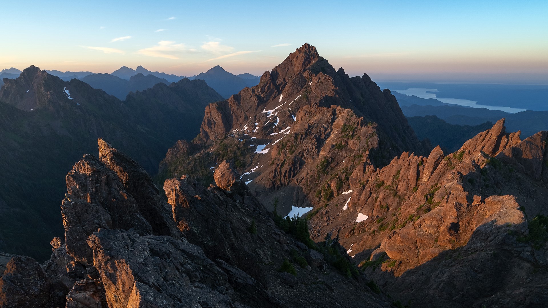 mountains, sky, sunlight, nature, photography, HD Wallpaper