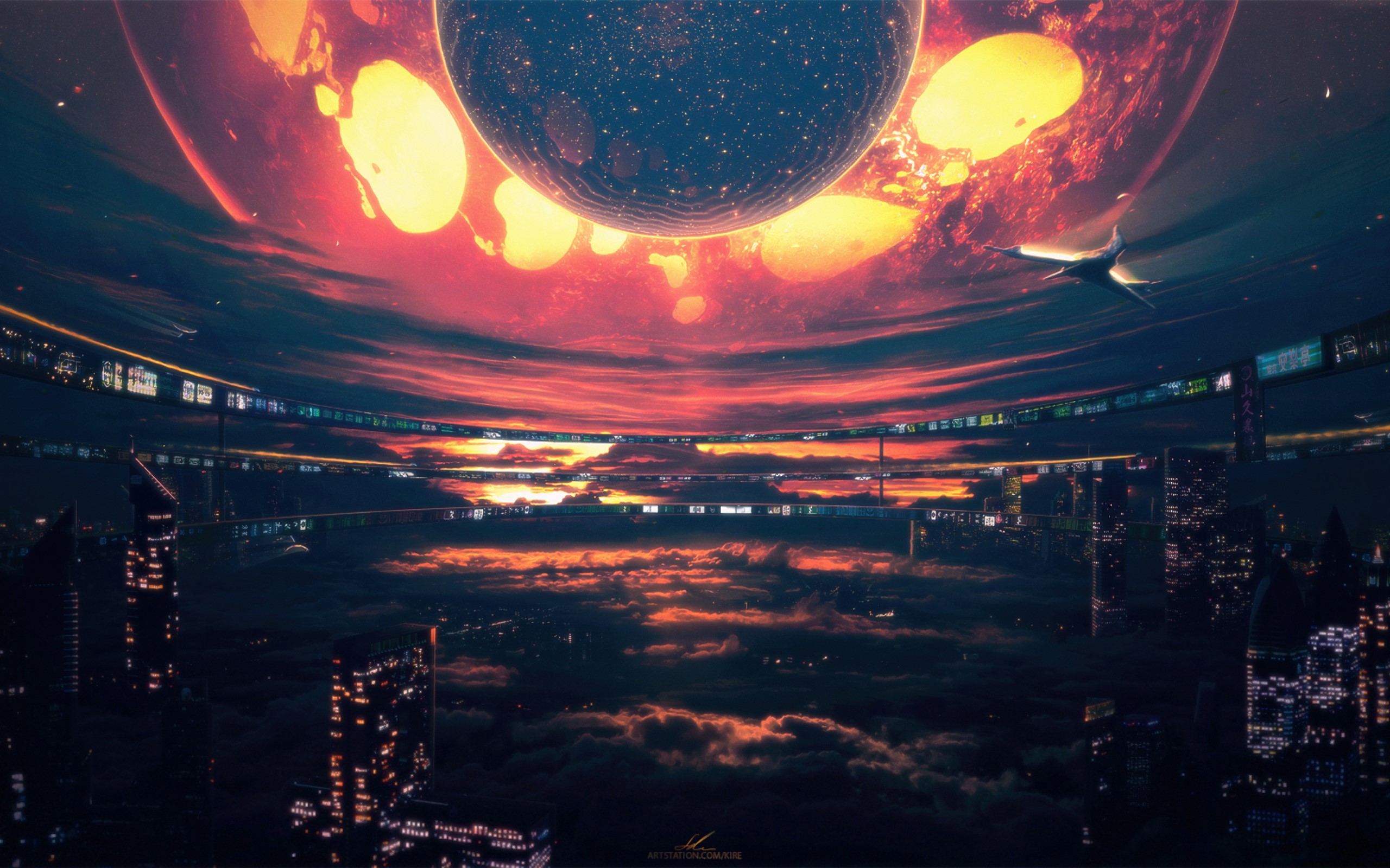 space, fantasy art, science fiction, HD Wallpaper