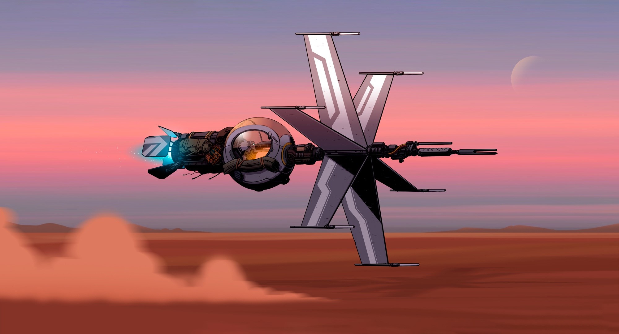 vehicle, futuristic, artwork, science fiction, HD Wallpaper
