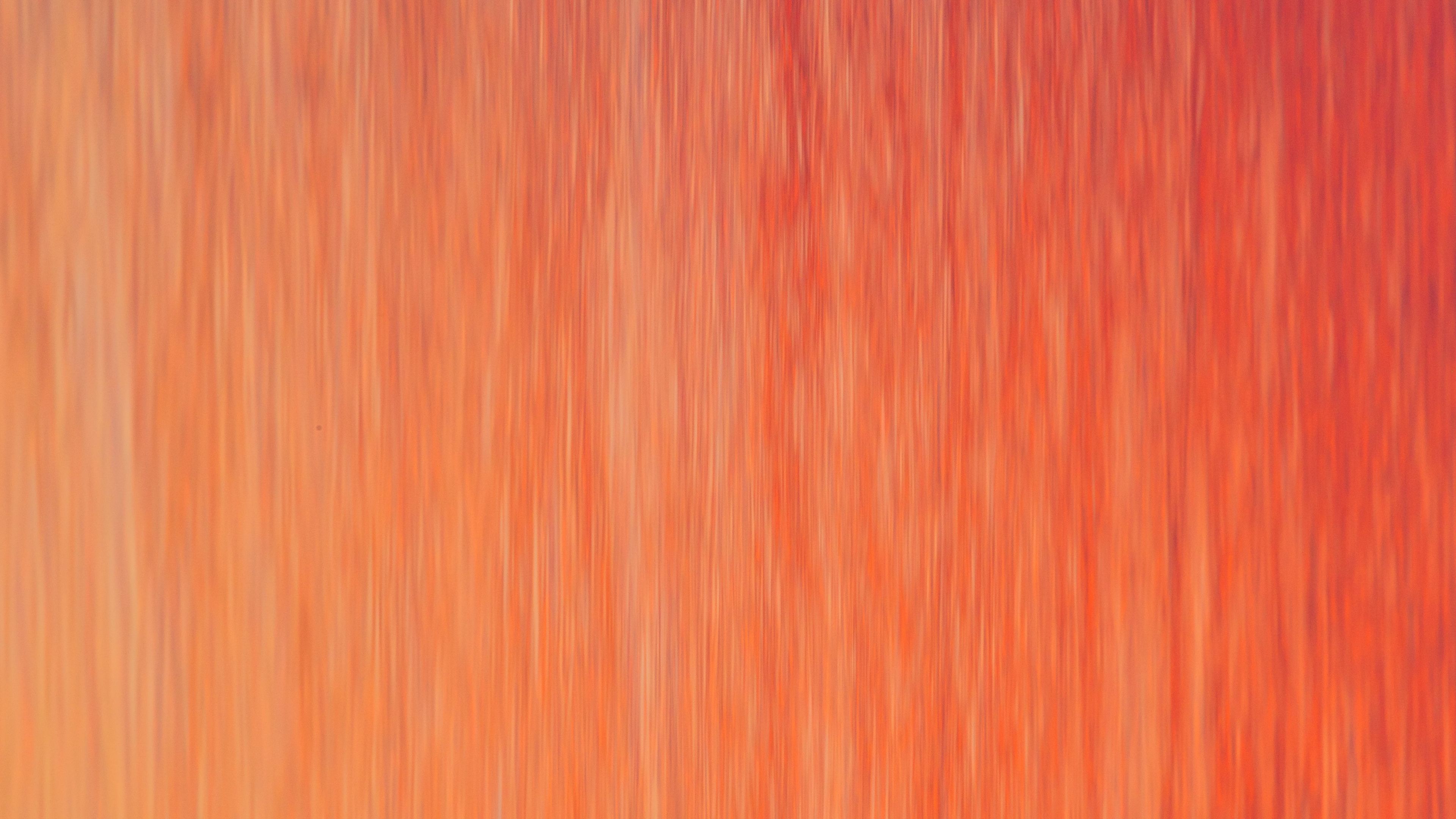 blur, orange, abstraction, 4k, HD Wallpaper