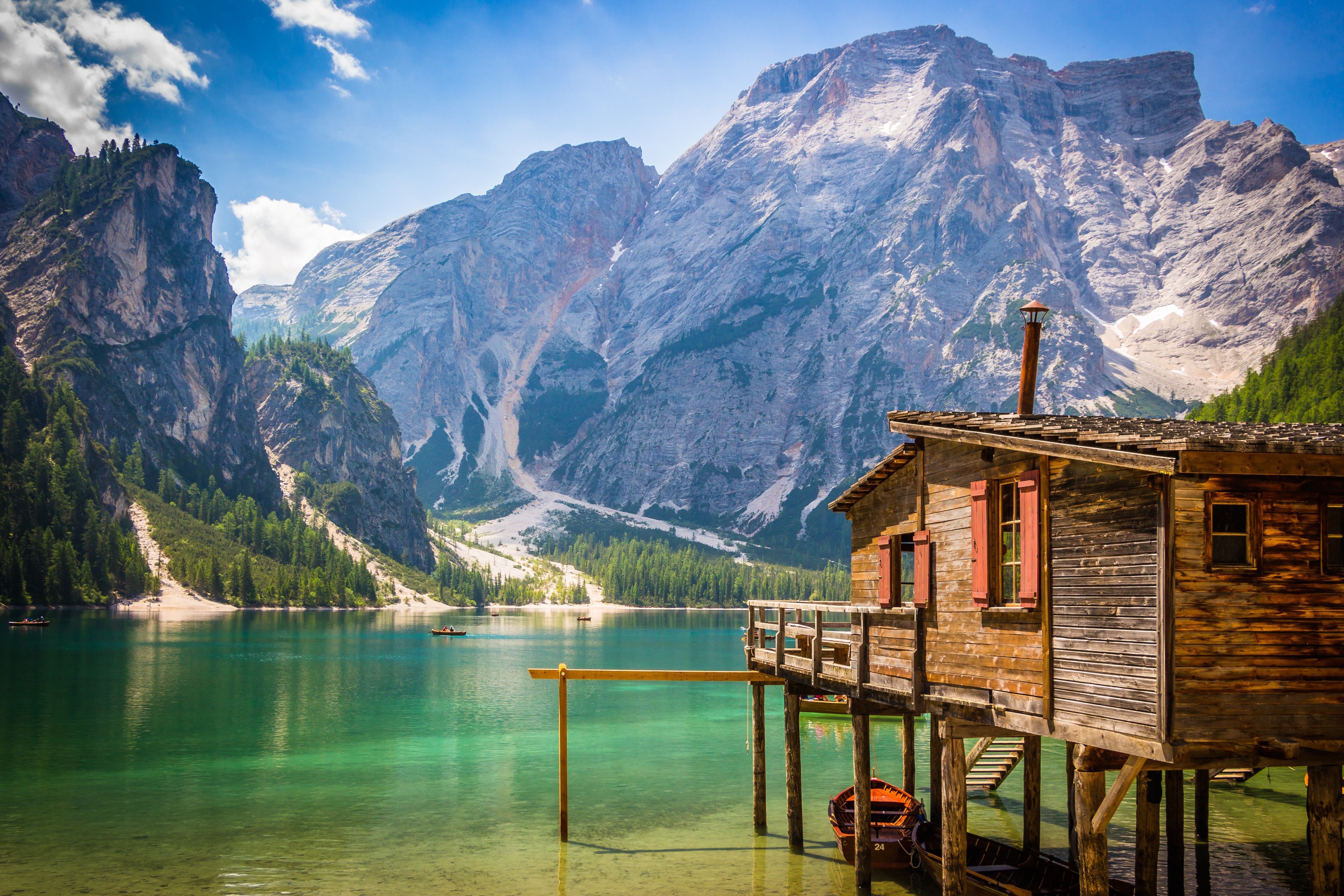 landscape, nature, forest, mountains, Banff National Park, HD Wallpaper