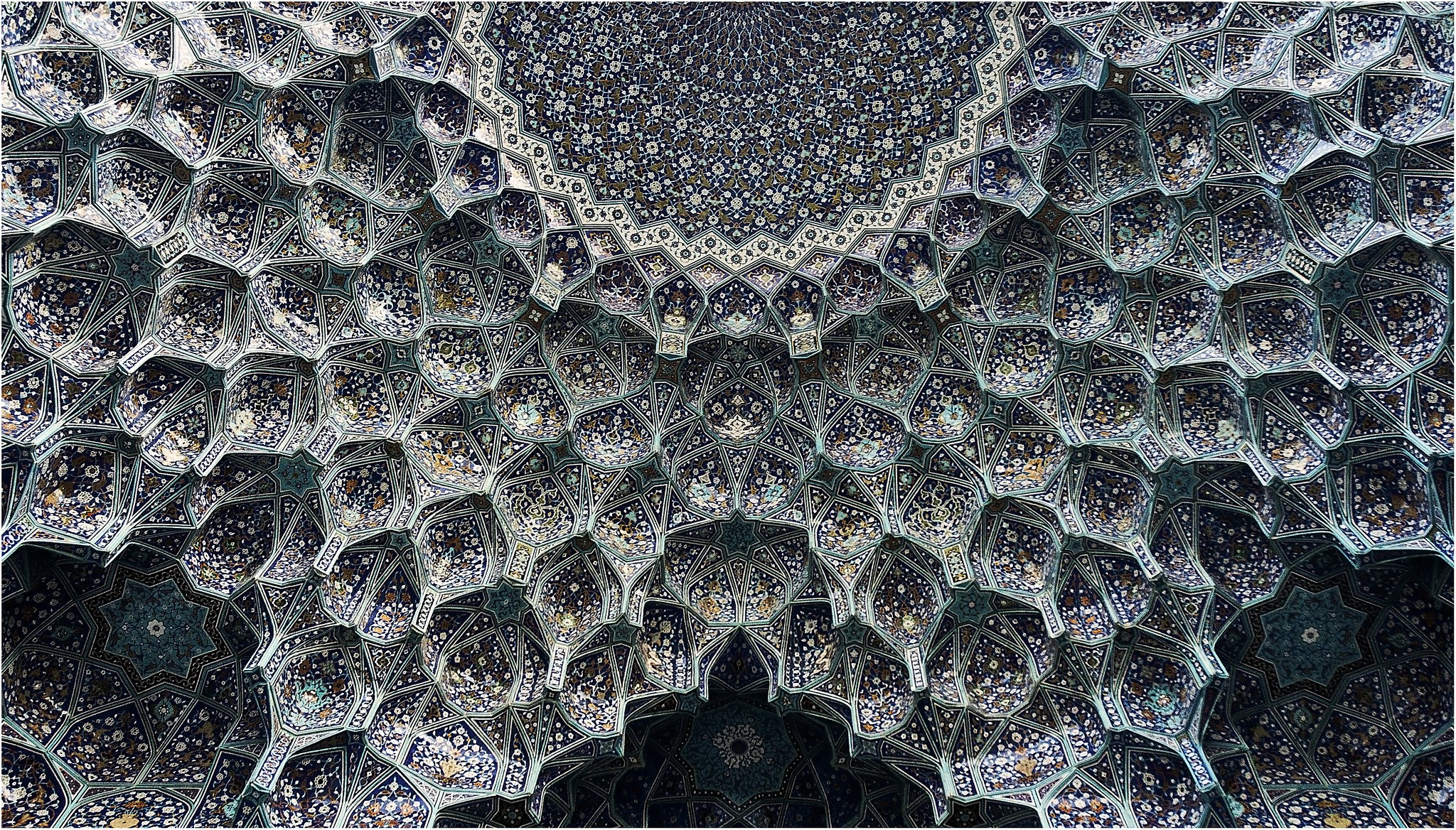 Iran, tile, pattern, HD Wallpaper