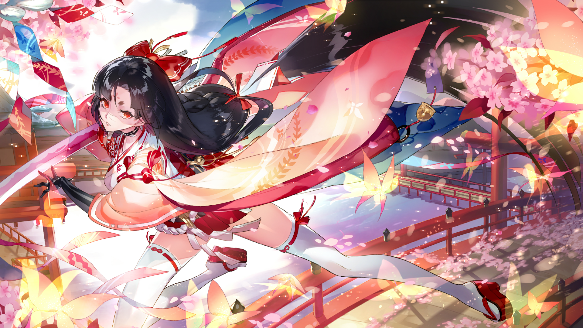 anime girls, anime, comic art, HD Wallpaper