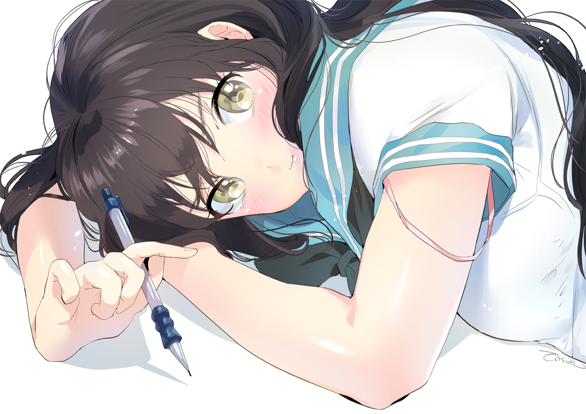 anime girls, anime, Comic Girls (Series), HD Wallpaper