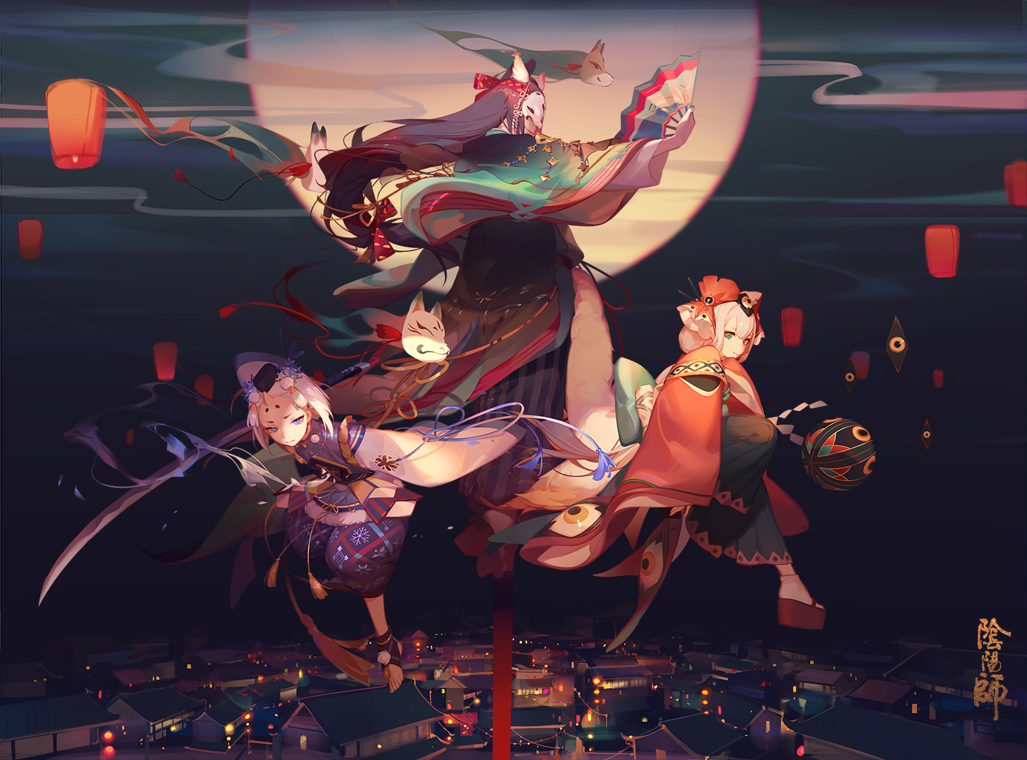 anime, anime girls, comic art, HD Wallpaper