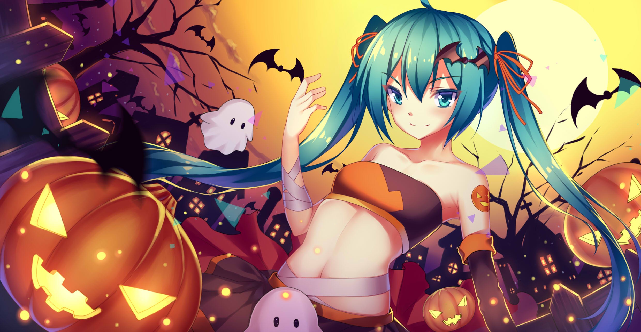 anime, anime girls, comic art, HD Wallpaper