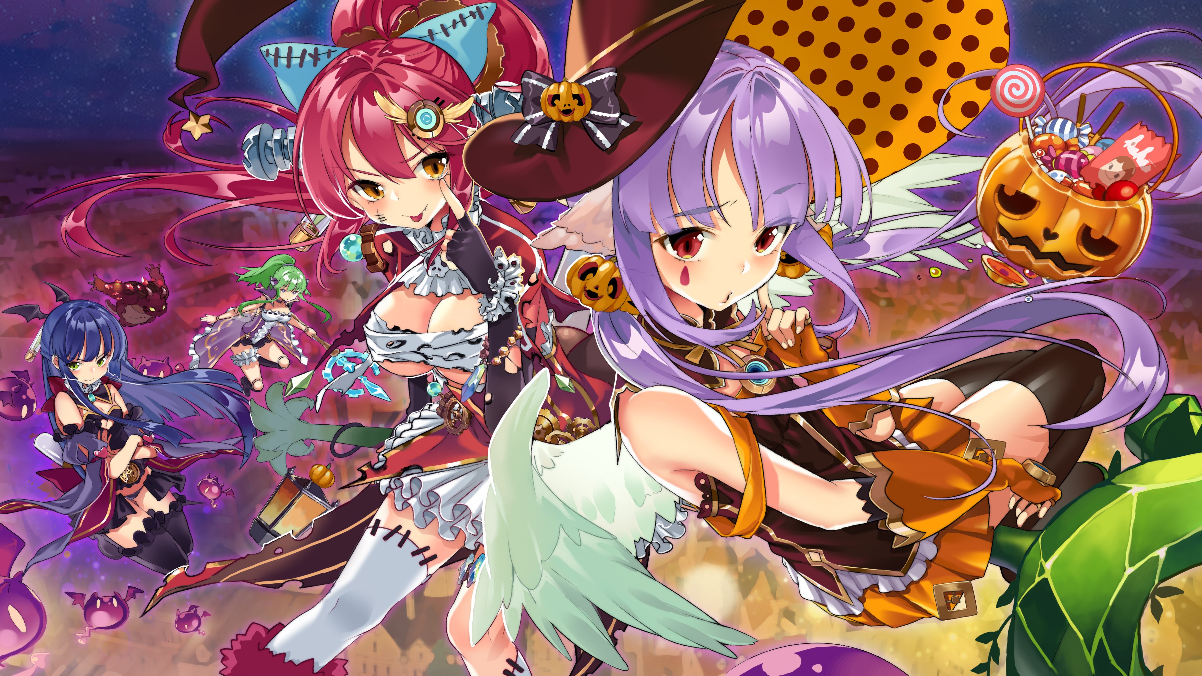 anime, anime girls, comic art, HD Wallpaper