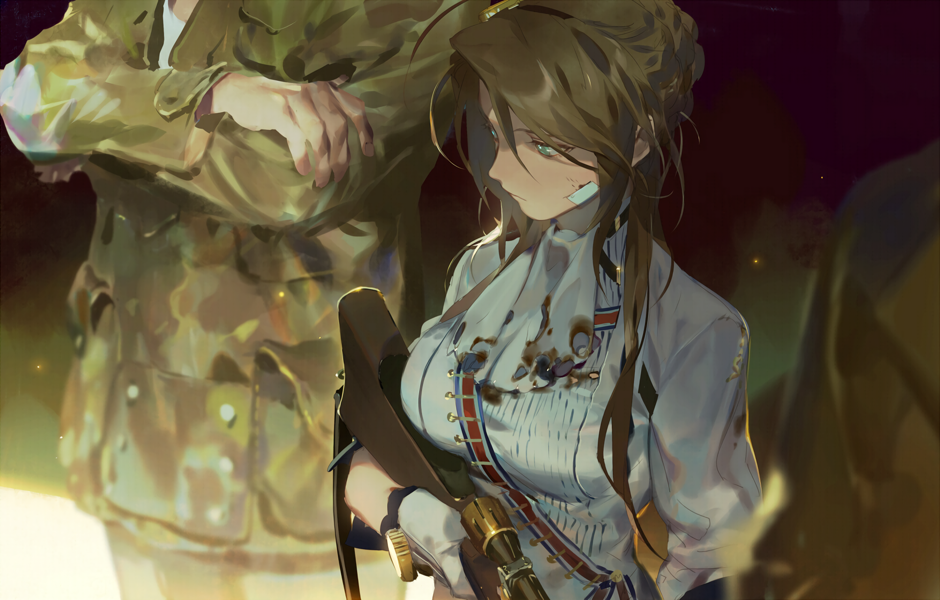 anime, anime girls, comic art, HD Wallpaper