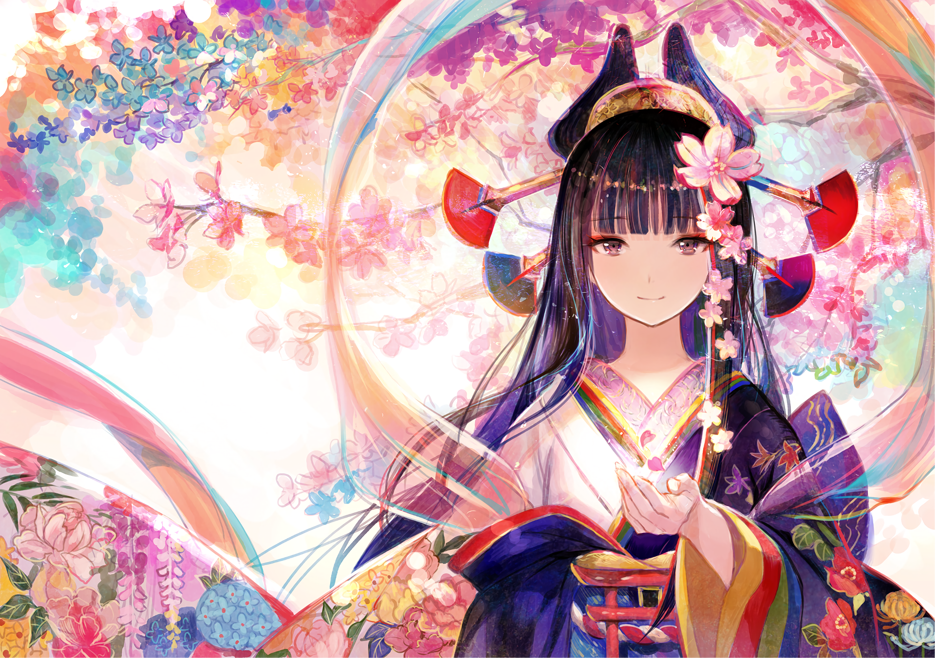 anime, anime girls, comic art, HD Wallpaper