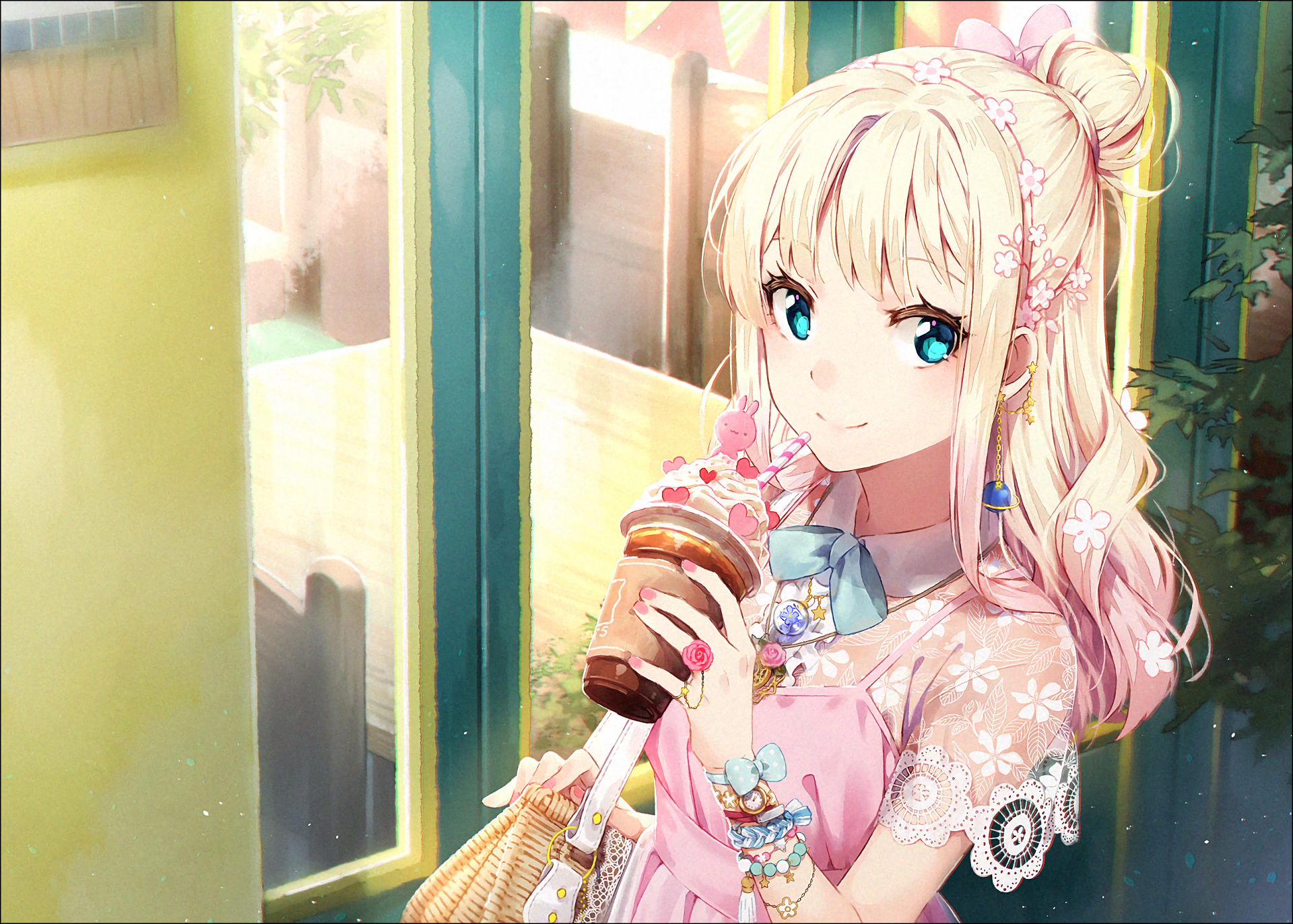 anime, anime girls, comic art, HD Wallpaper