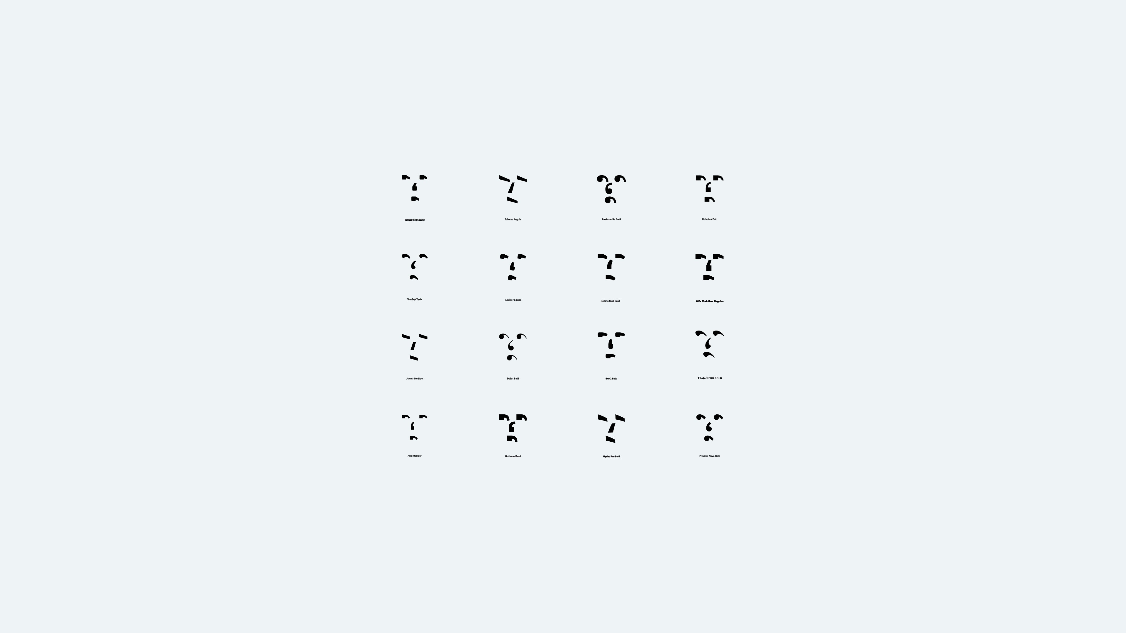 typography, face, minimalism, white background, HD Wallpaper
