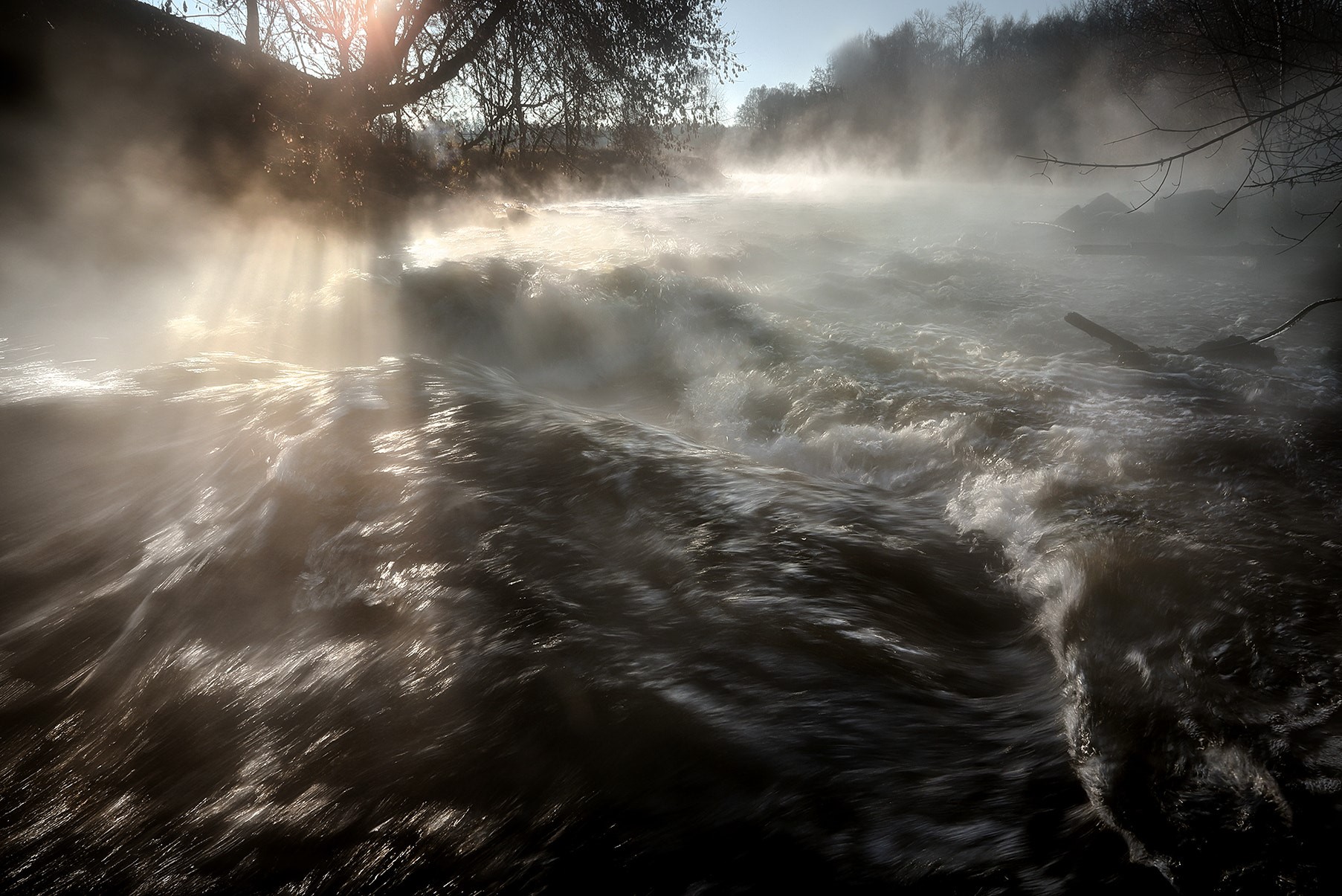 outdoors, river, water, nature, HD Wallpaper