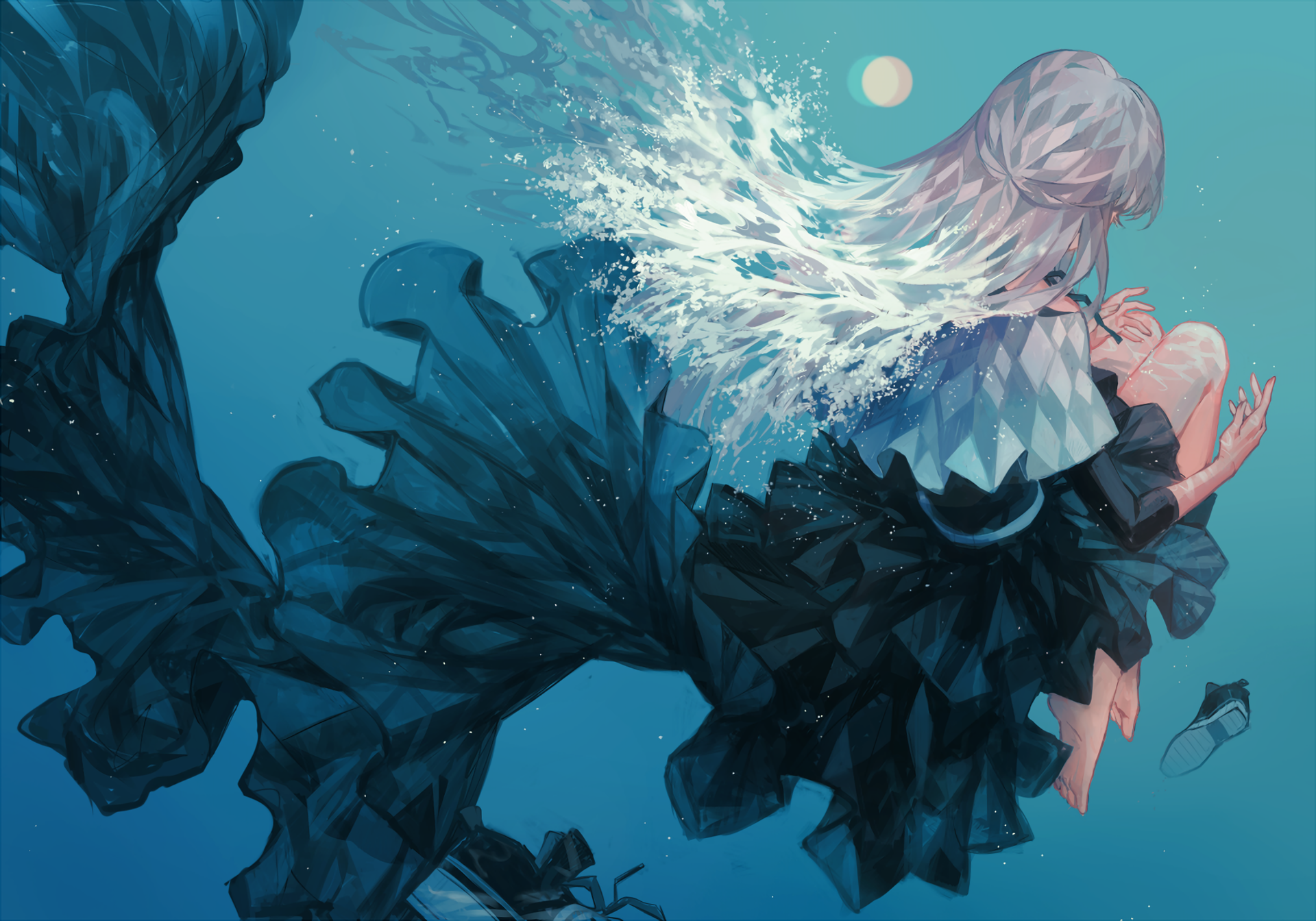 anime, comic art, anime girls, fantasy girl, HD Wallpaper