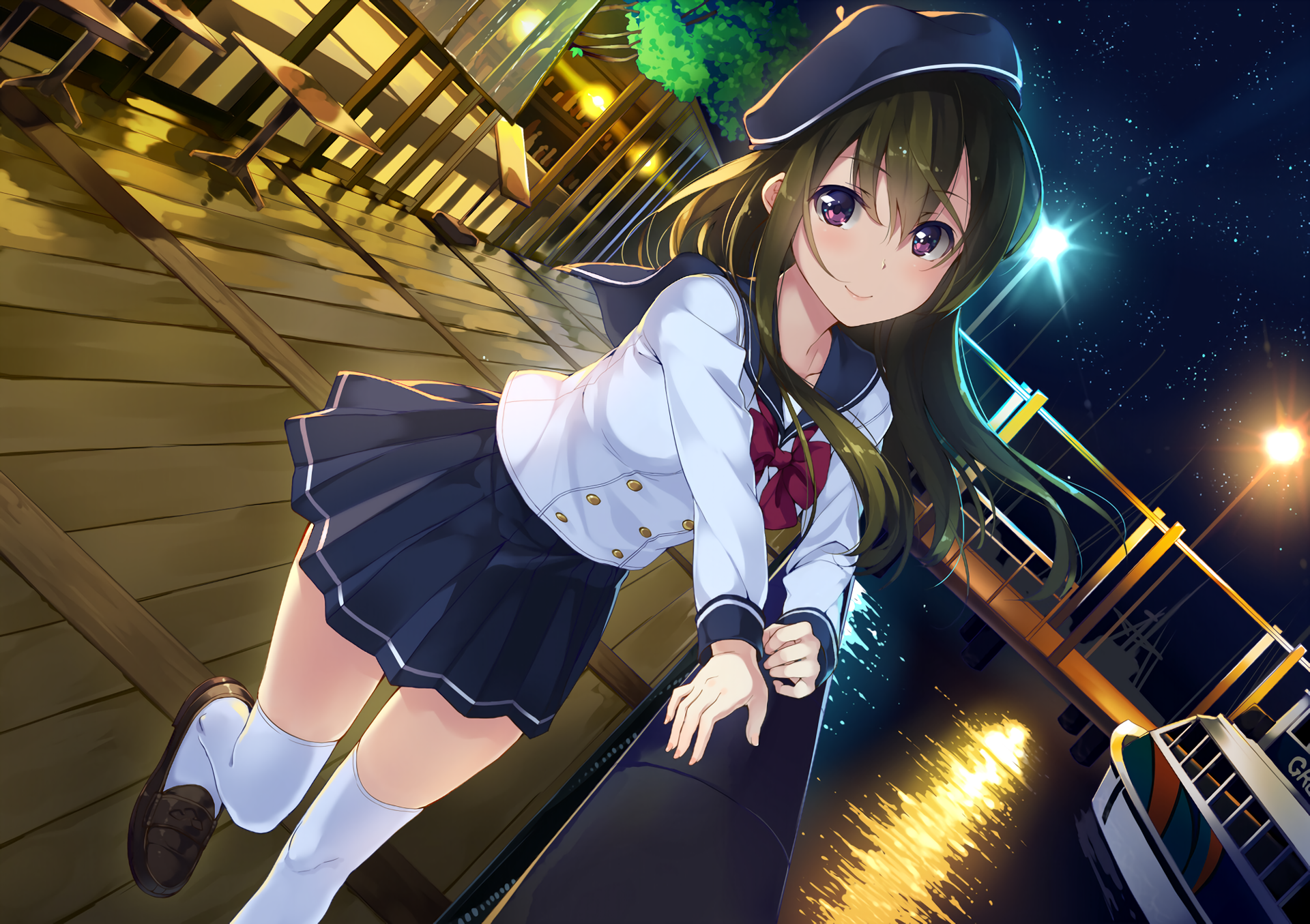 anime, comic art, anime girls, HD Wallpaper