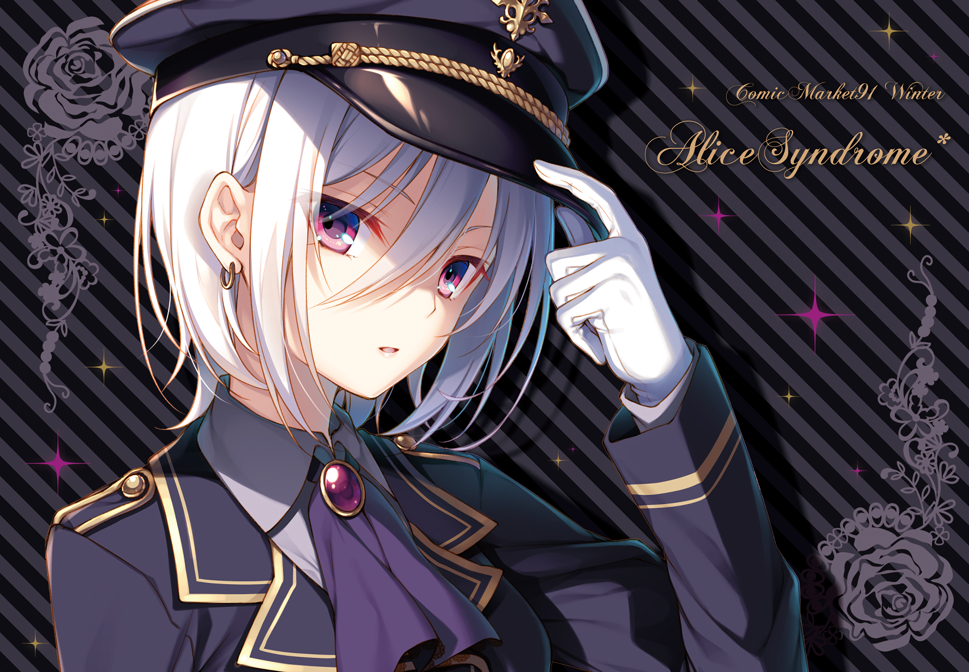 anime, comic art, anime girls, HD Wallpaper