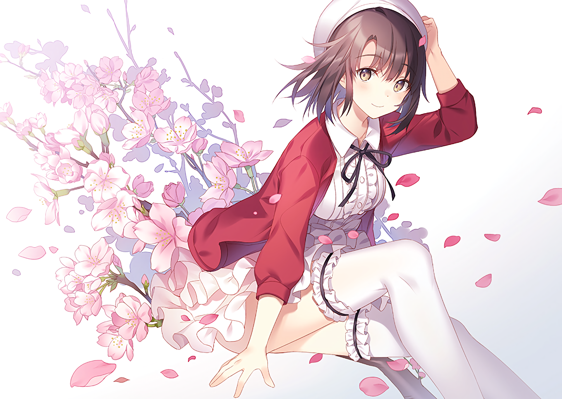 anime, comic art, anime girls, HD Wallpaper