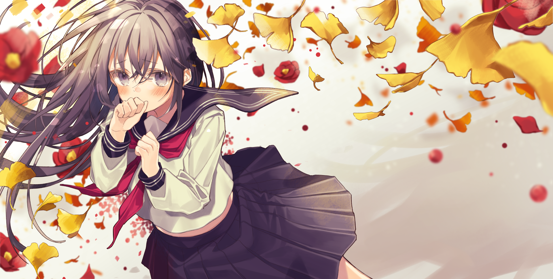 anime, comic art, anime girls, HD Wallpaper