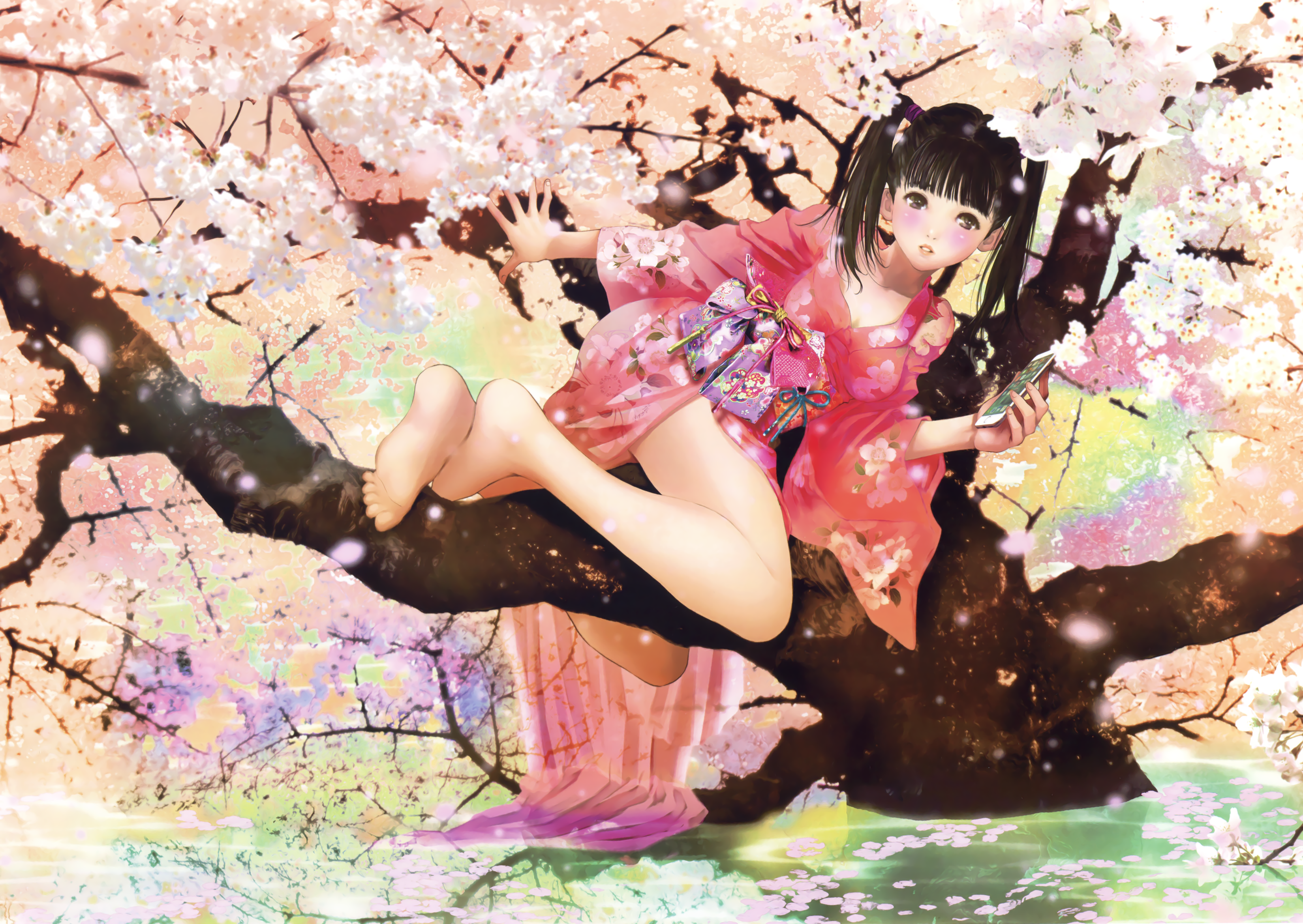 comic art, animation, anime, anime girls, HD Wallpaper