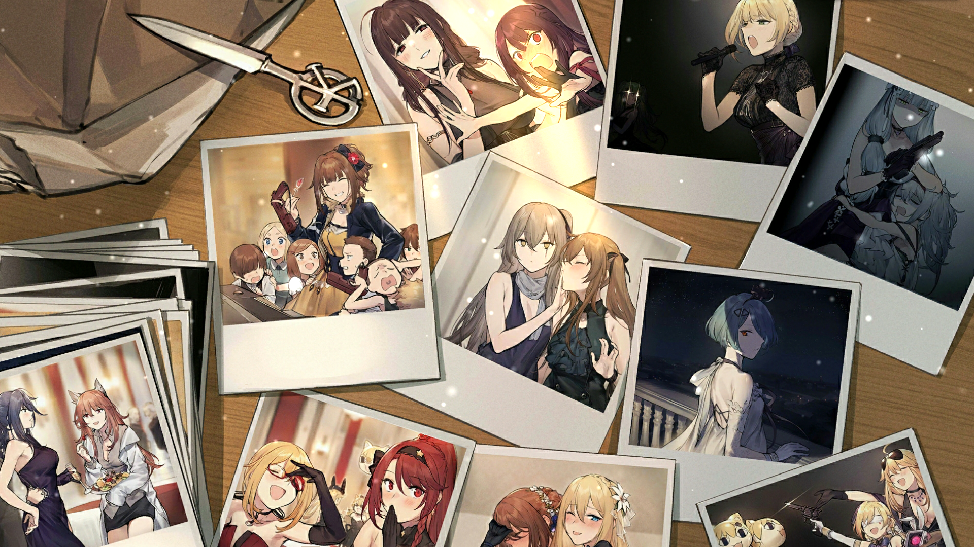 animation, comic art, illustration, Girls Frontline, anime, anime girls, HD Wallpaper