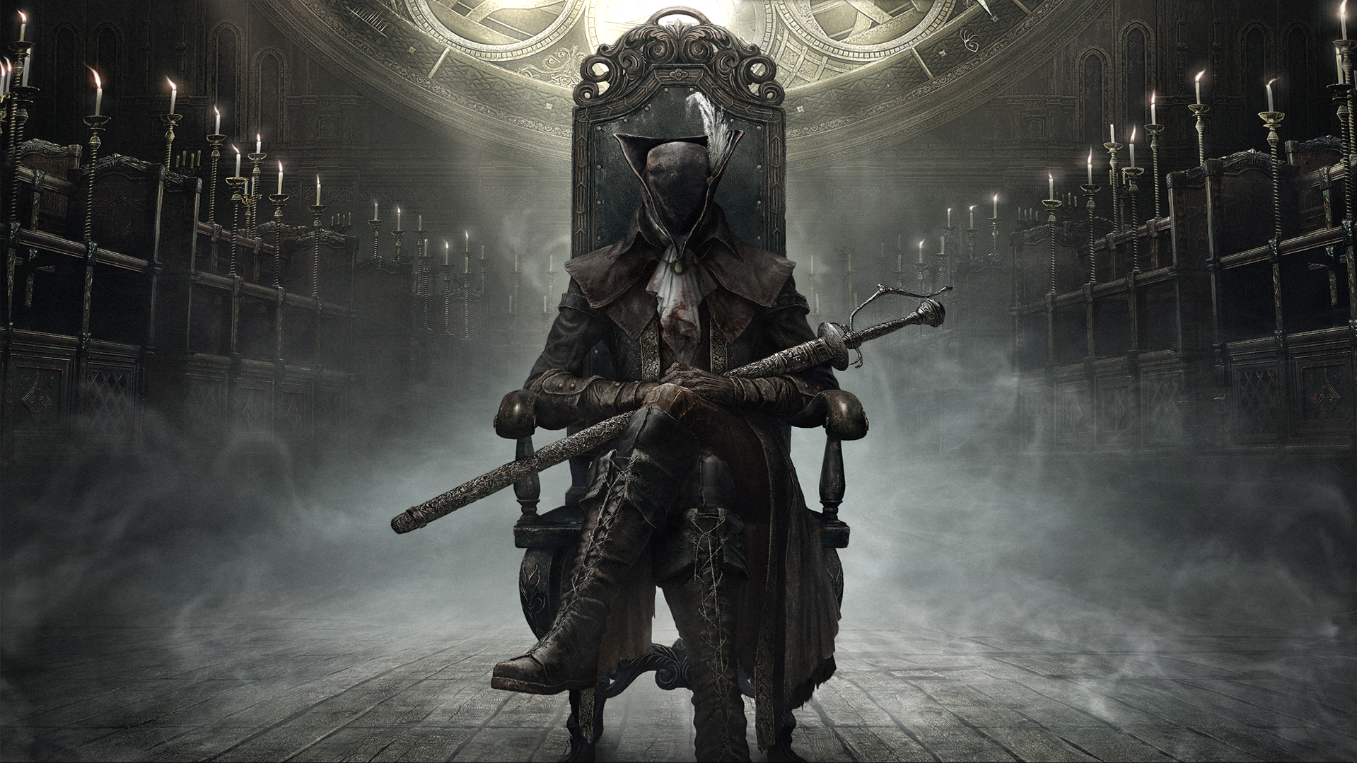 Bloodborne, sword, Lady Maria, video game art, HD Wallpaper
