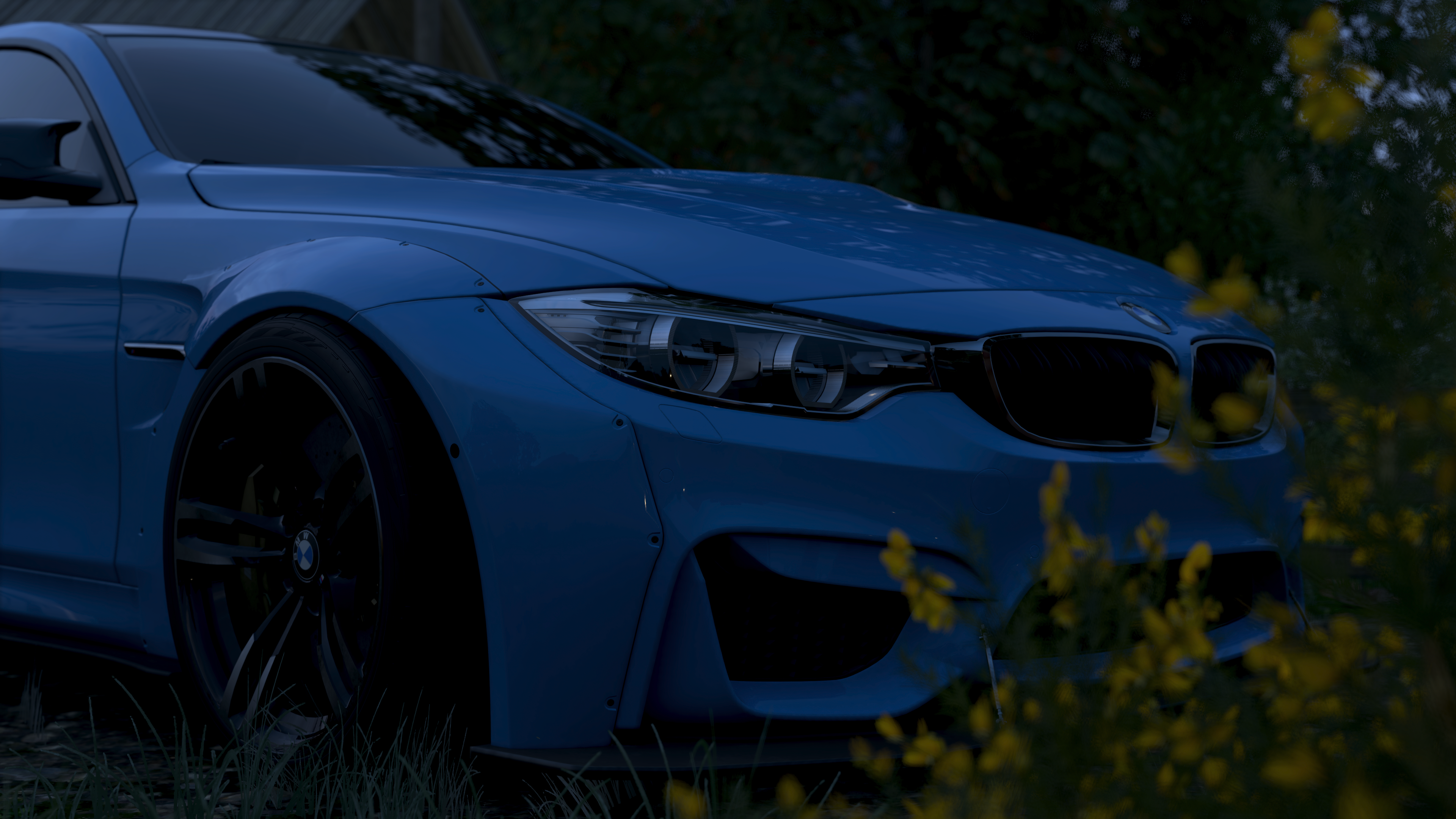 Forza, Forza Horizon 4, blue, BMW, BMW F80/F82/F83, car, HD Wallpaper