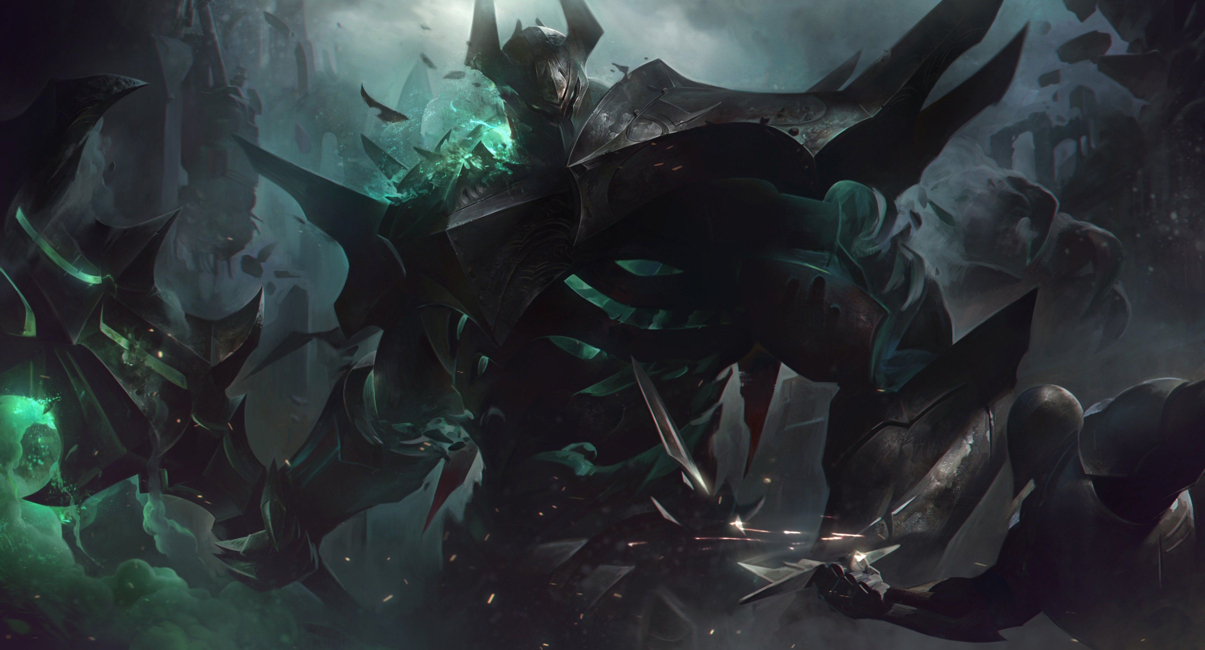 Mordekaiser, League of Legends, Video Game Creatures, video game characters, character design, HD Wallpaper