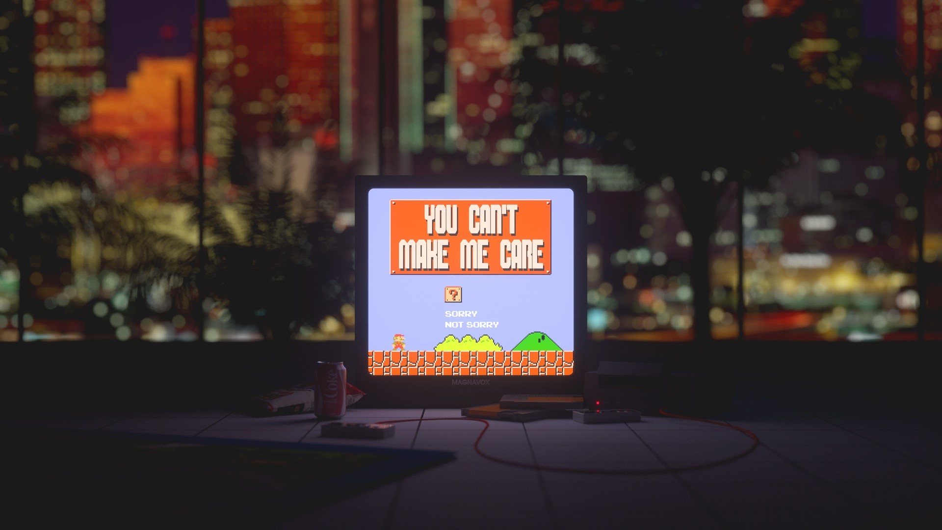 Super Mario, video game art, video games, digital art, HD Wallpaper