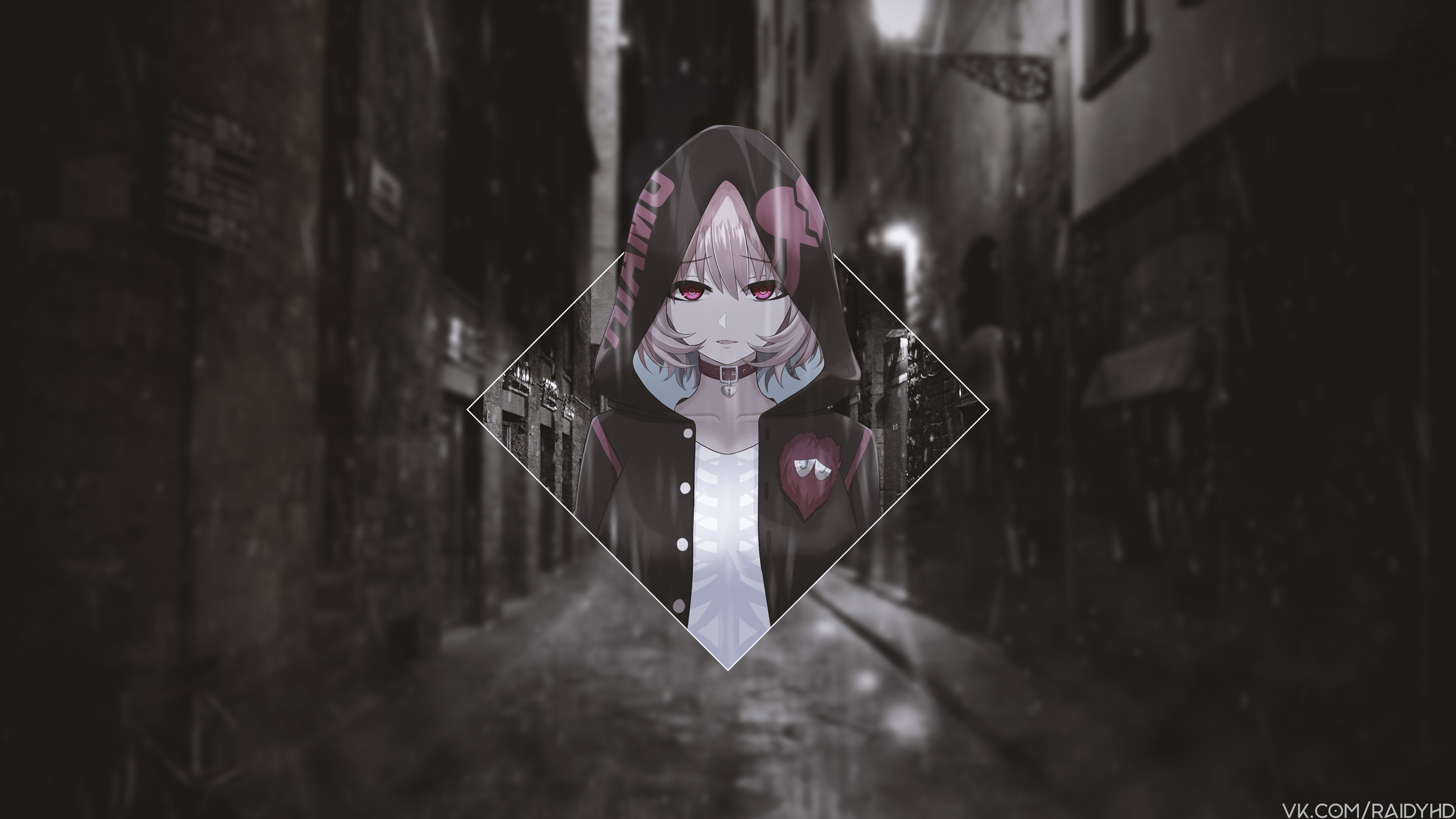 anime girls, anime, picture-in-picture, Riamu Yumemi, HD Wallpaper